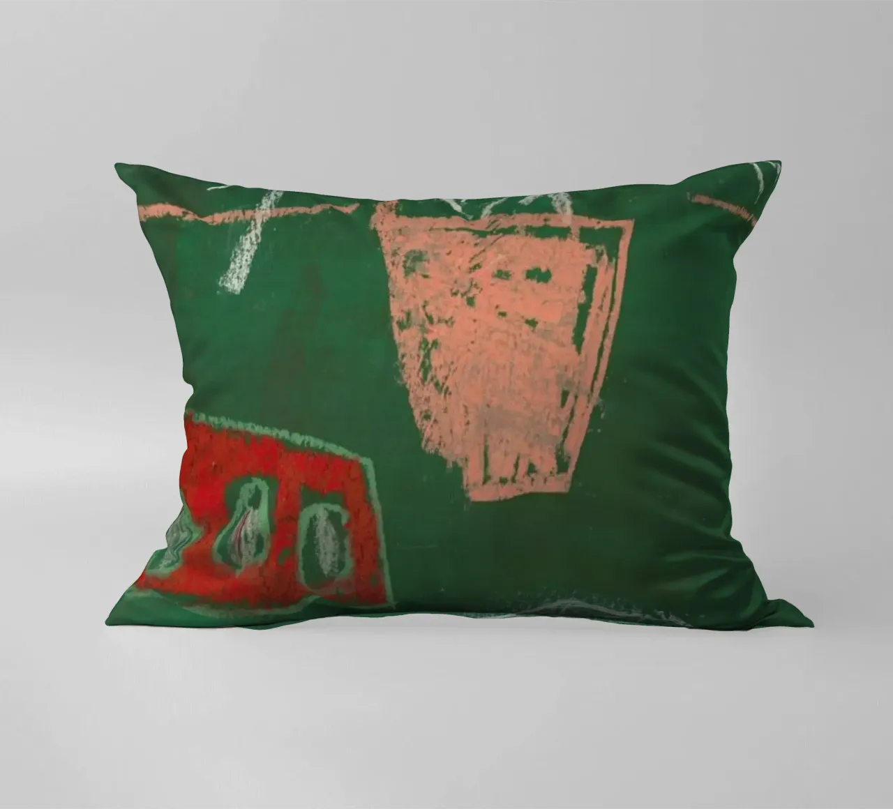 An Avocado And Three Eggs cuscino da Sonia Brittain