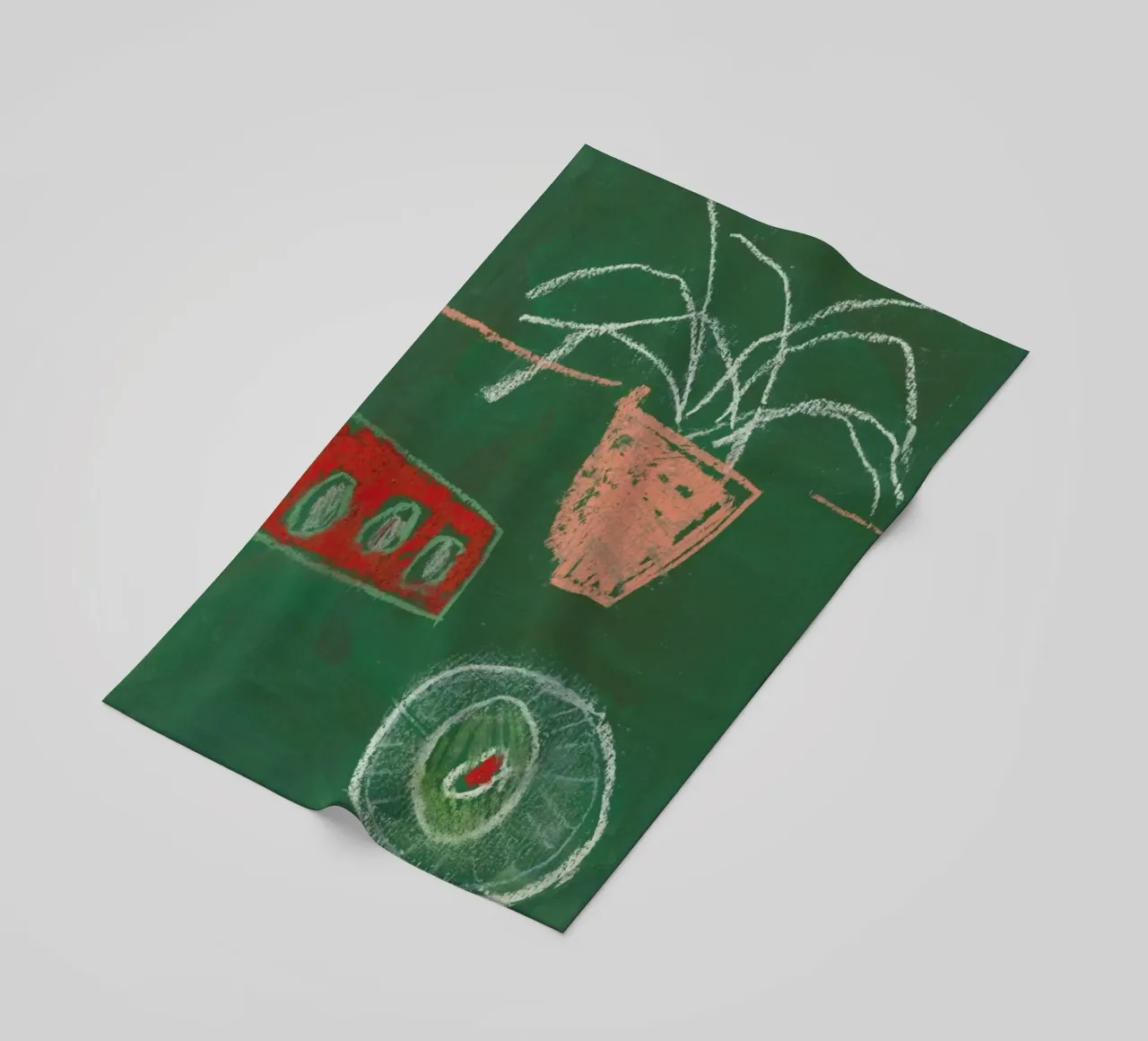 An Avocado And Three Eggs telo mare da Sonia Brittain