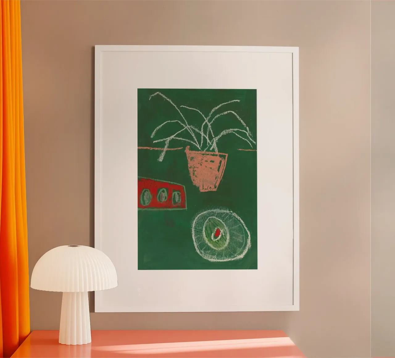 An Avocado And Three Eggs carta hahnemühle da Sonia Brittain