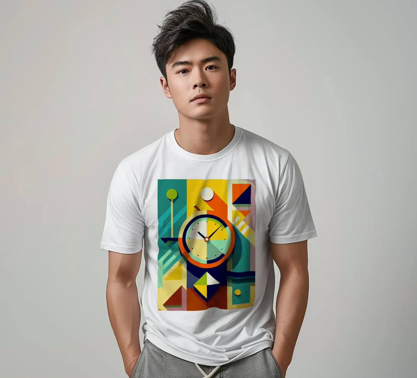 clock vector t-shirt van zaidza