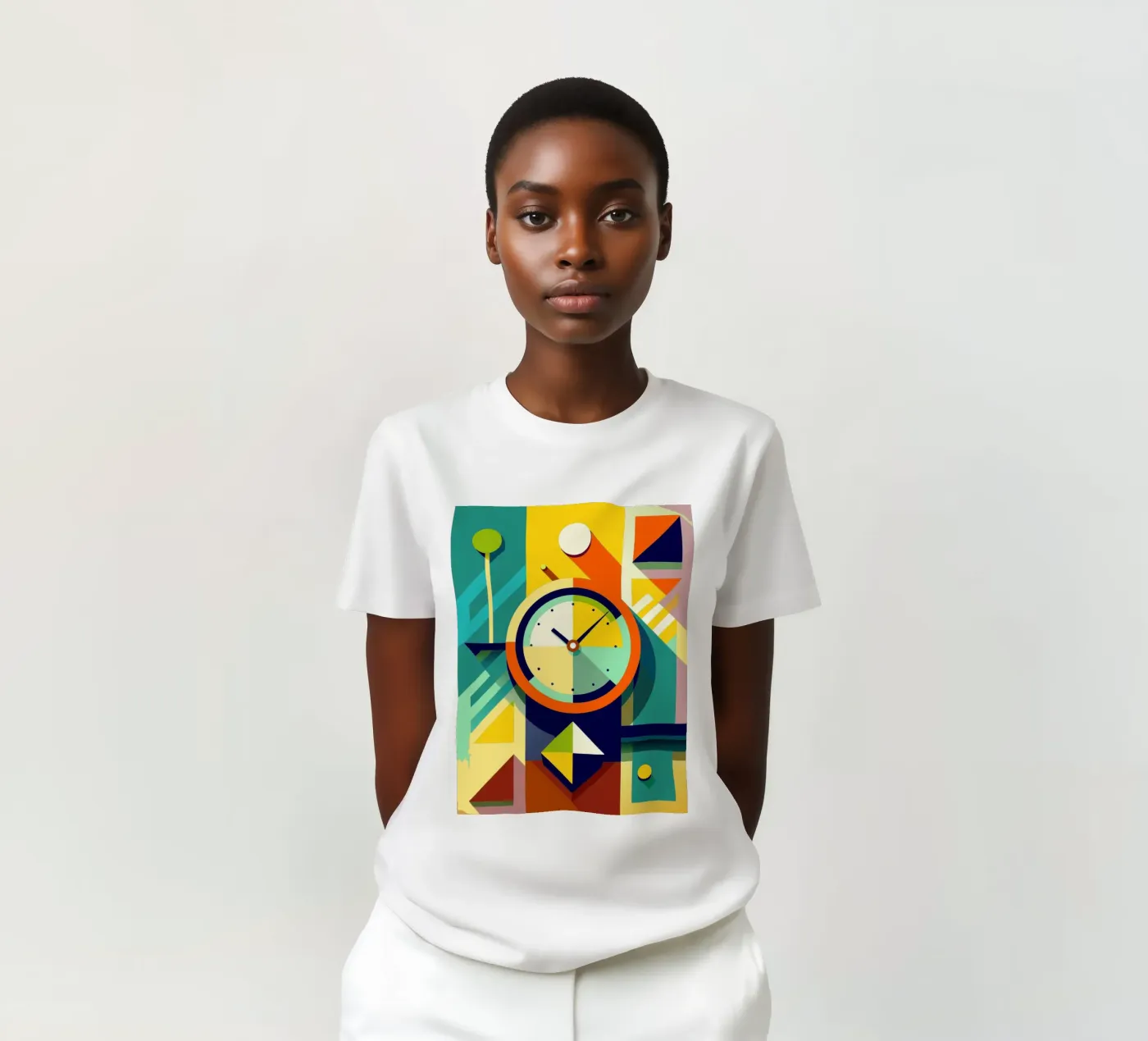 clock vector t-shirt van zaidza