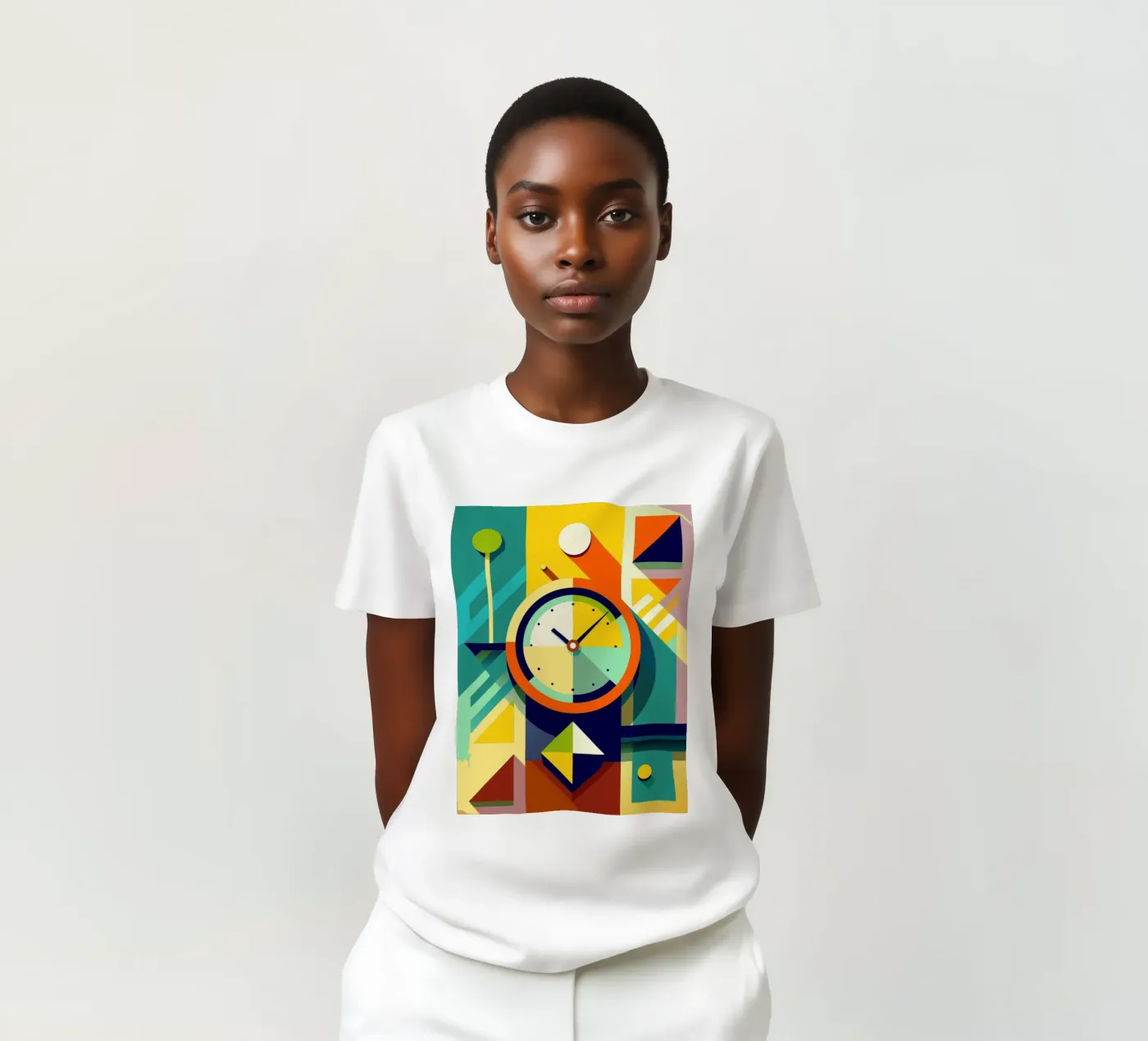 clock vector t-shirt van zaidza