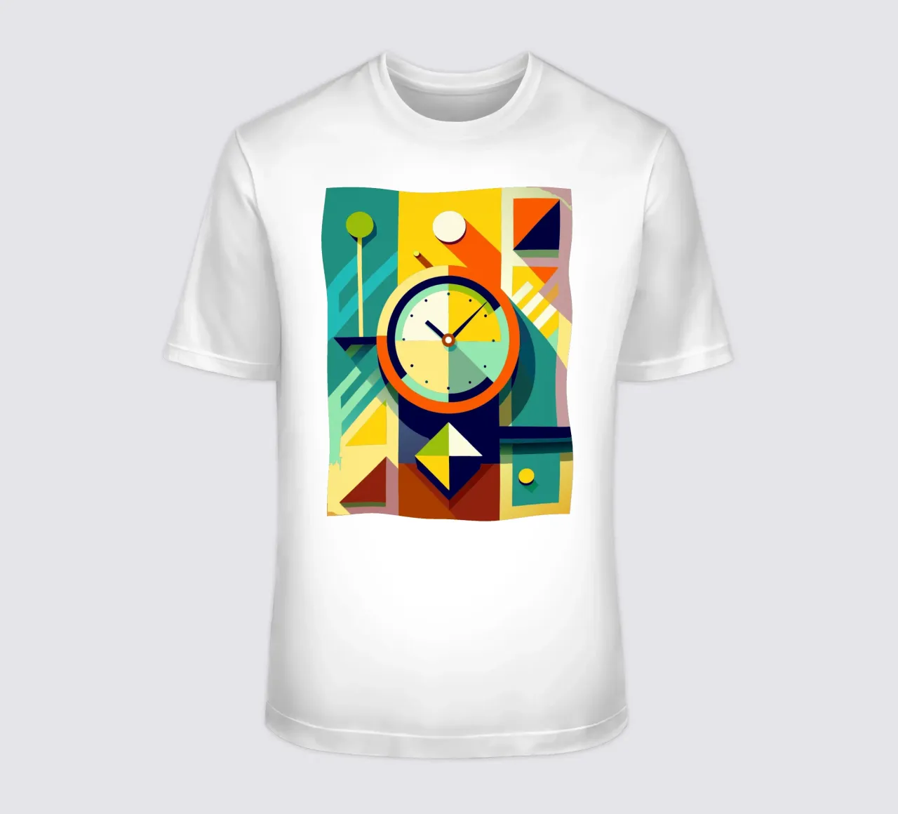 clock vector t-shirt da zaidza