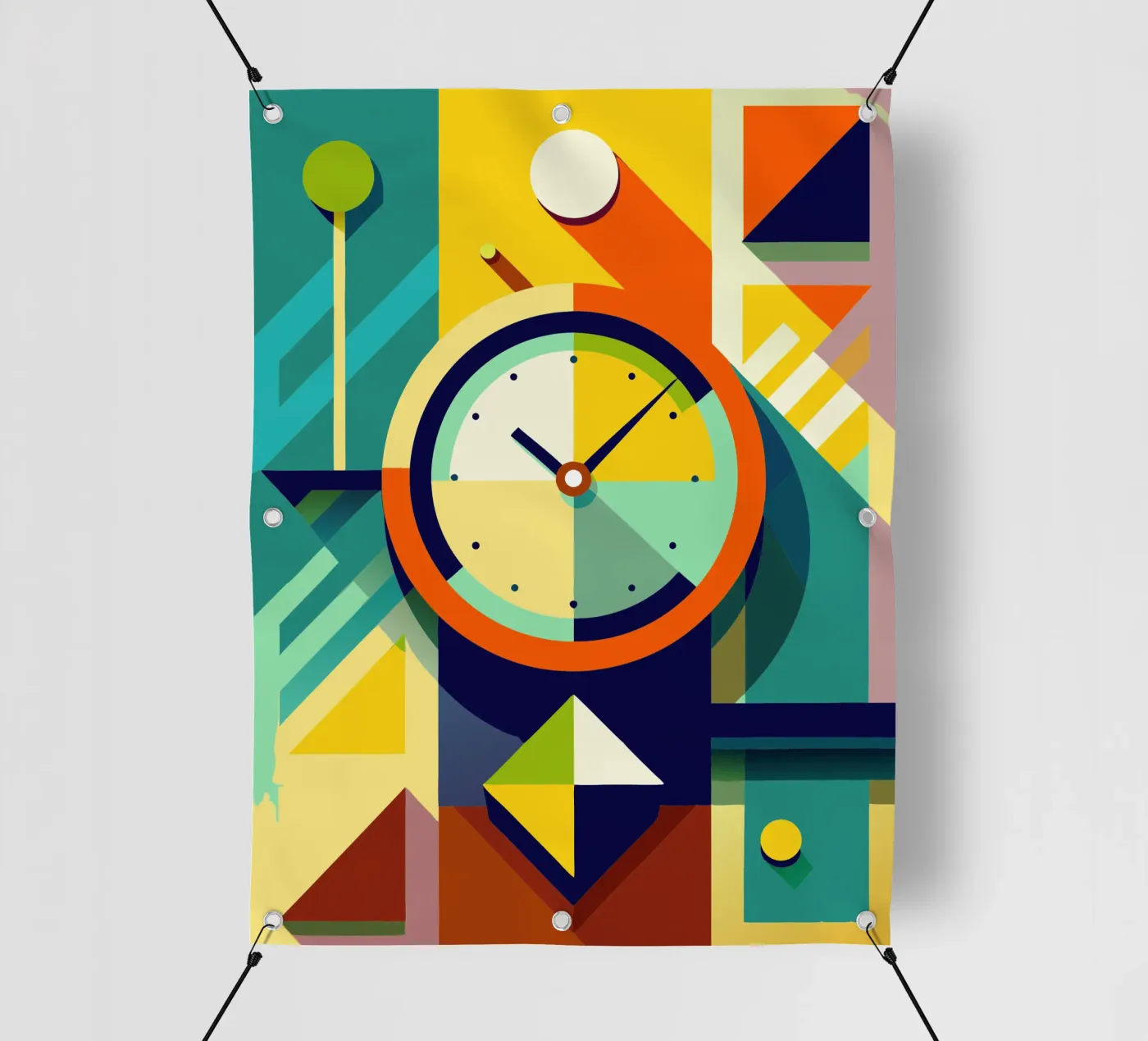 clock vector pvc cover by zaidza