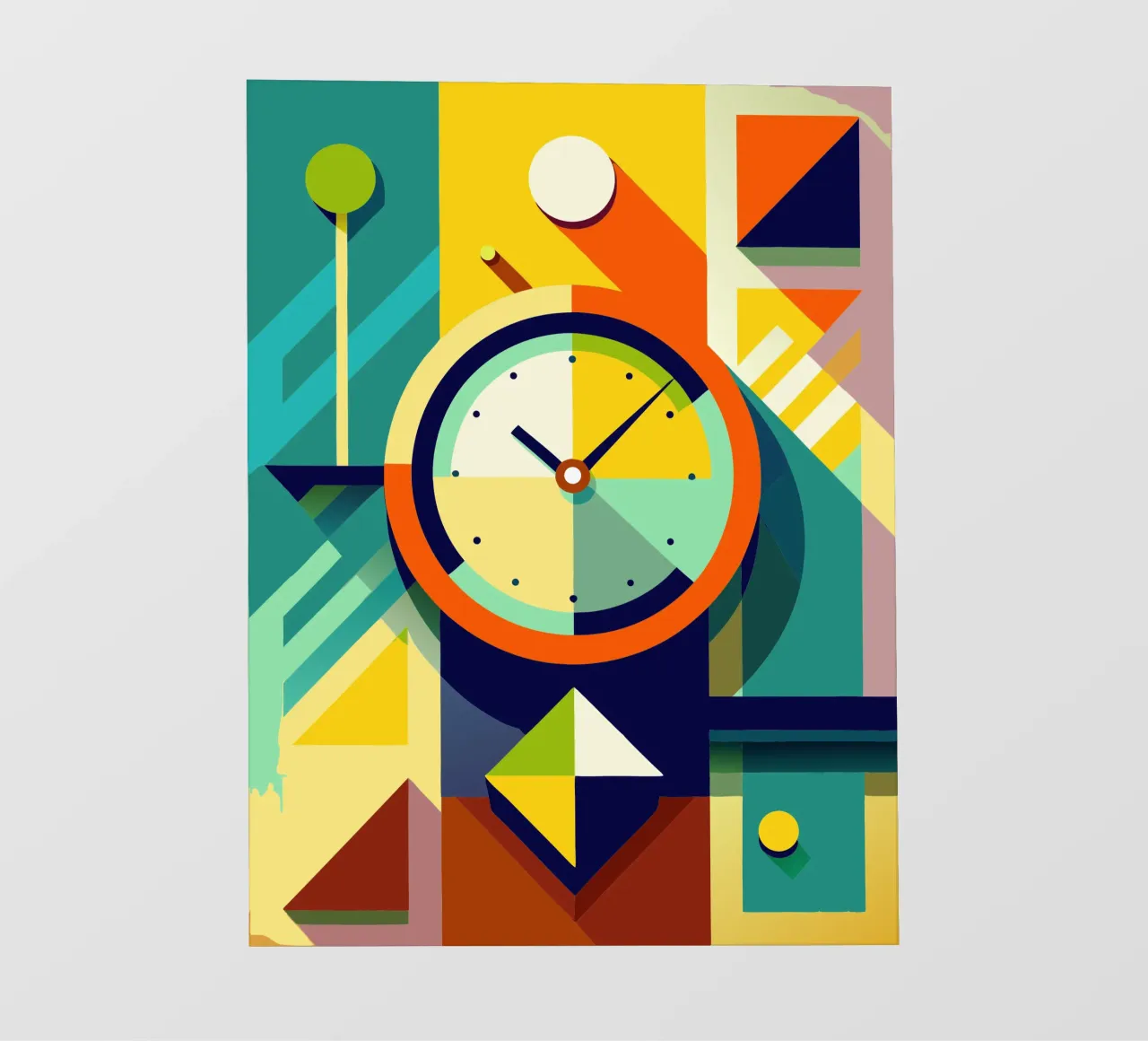 clock vector telo in pvc da zaidza