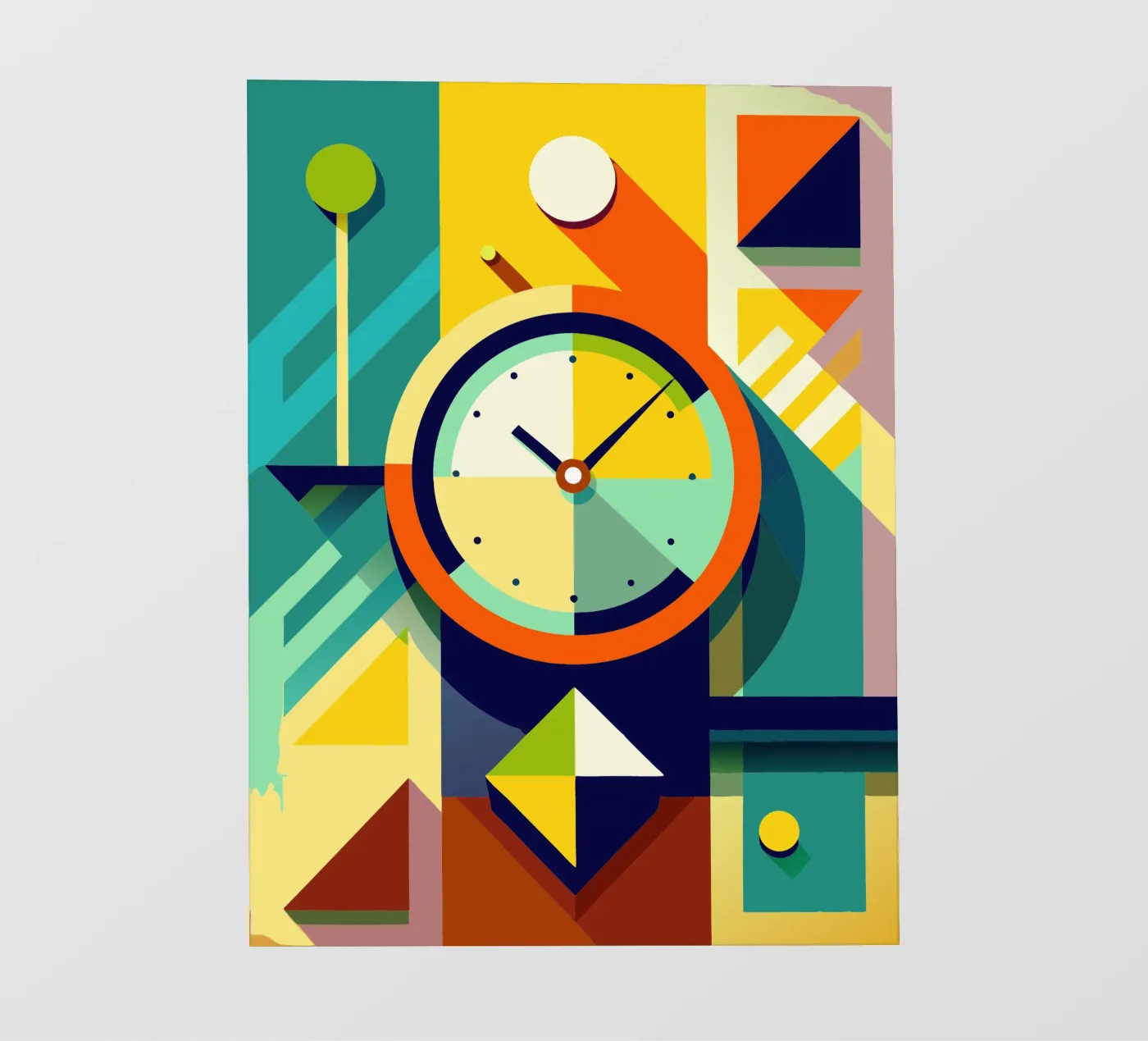 clock vector pvc cover by zaidza