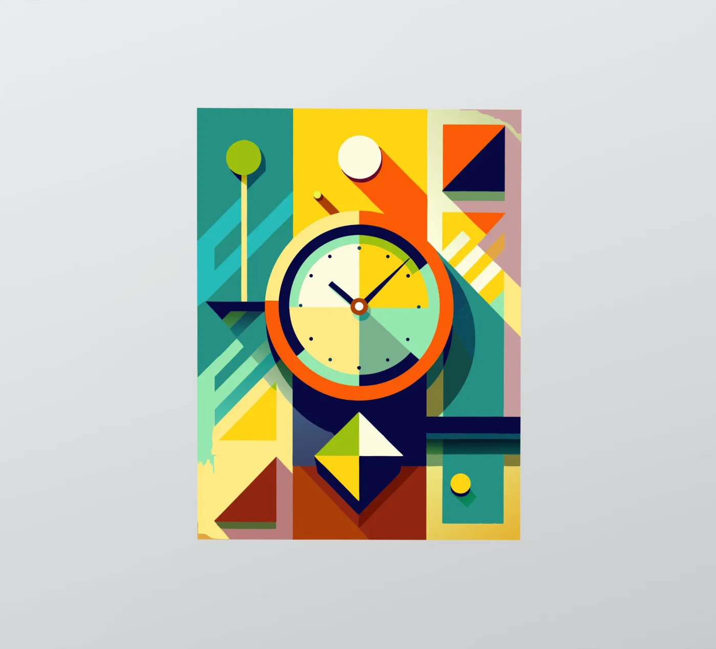 clock vector sticker by zaidza