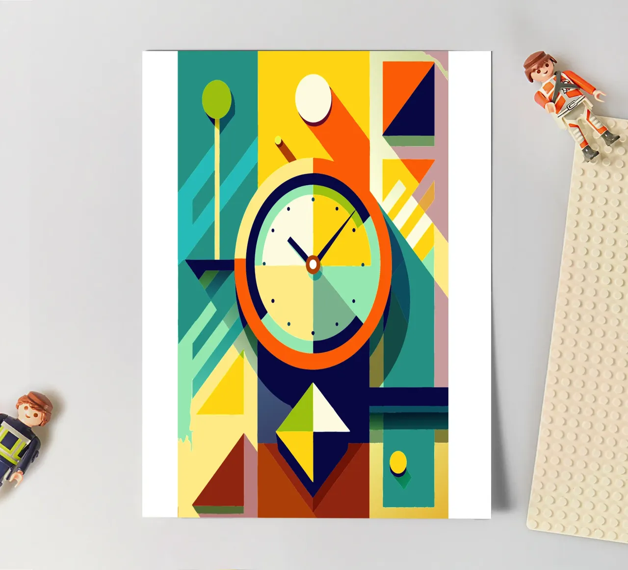 clock vector sticker sheet by zaidza