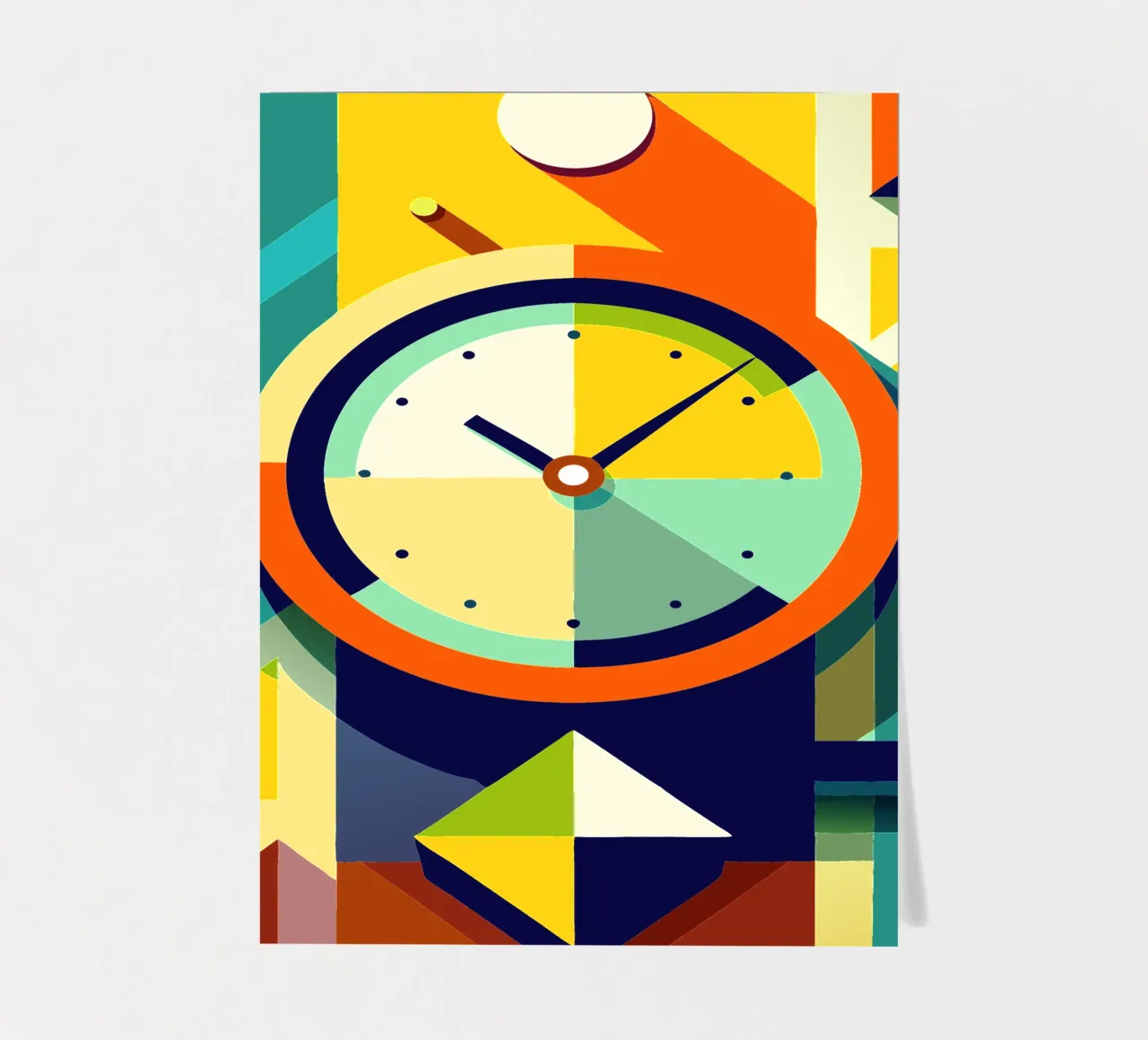 clock vector sticker sheet by zaidza