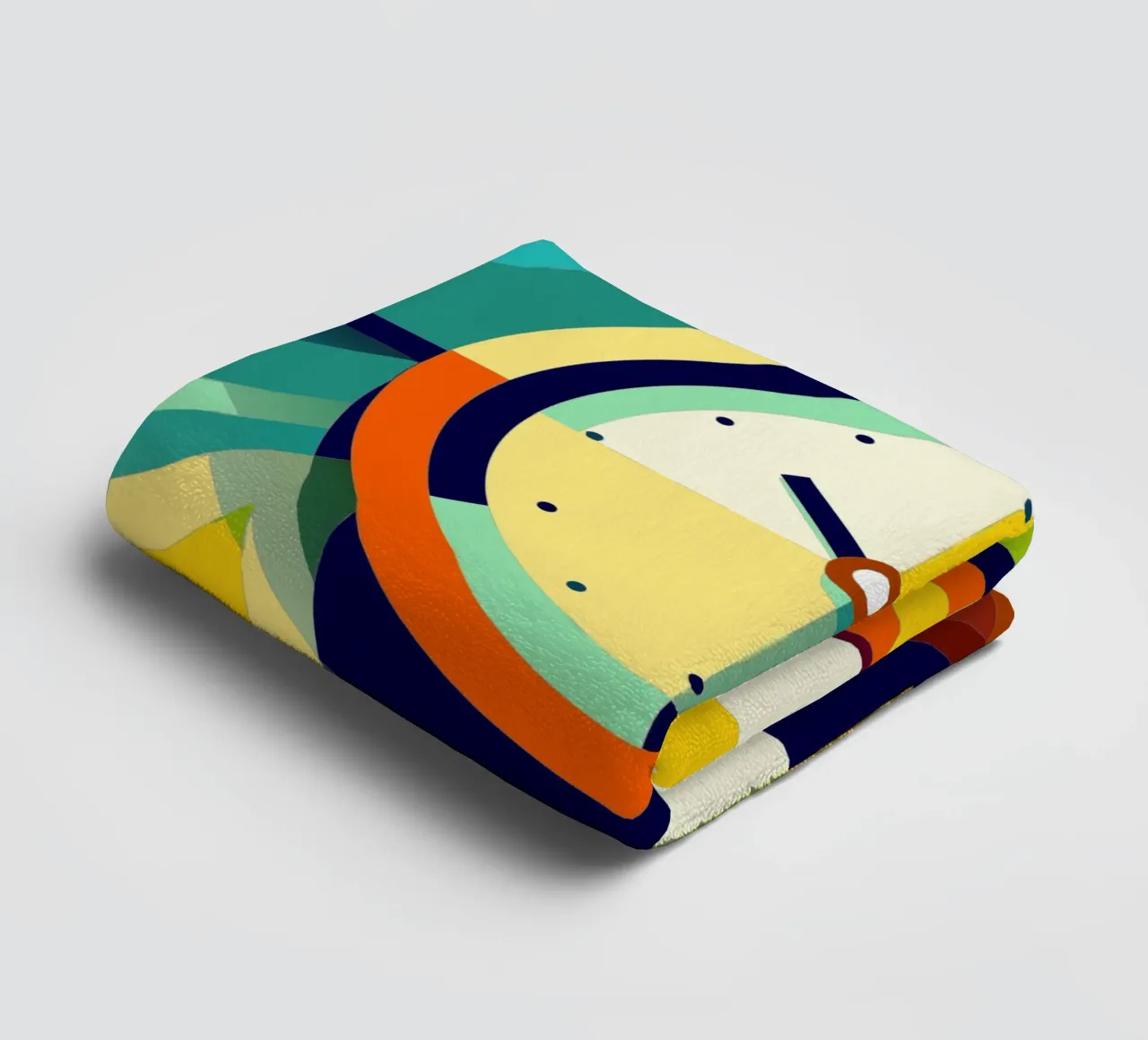 clock vector towel by zaidza