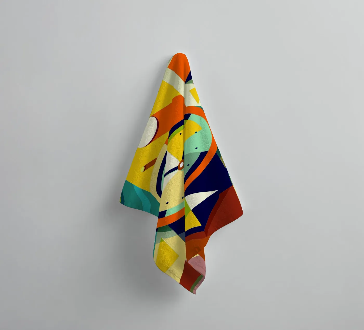 vecteur horloge serviette de bain de zaidza