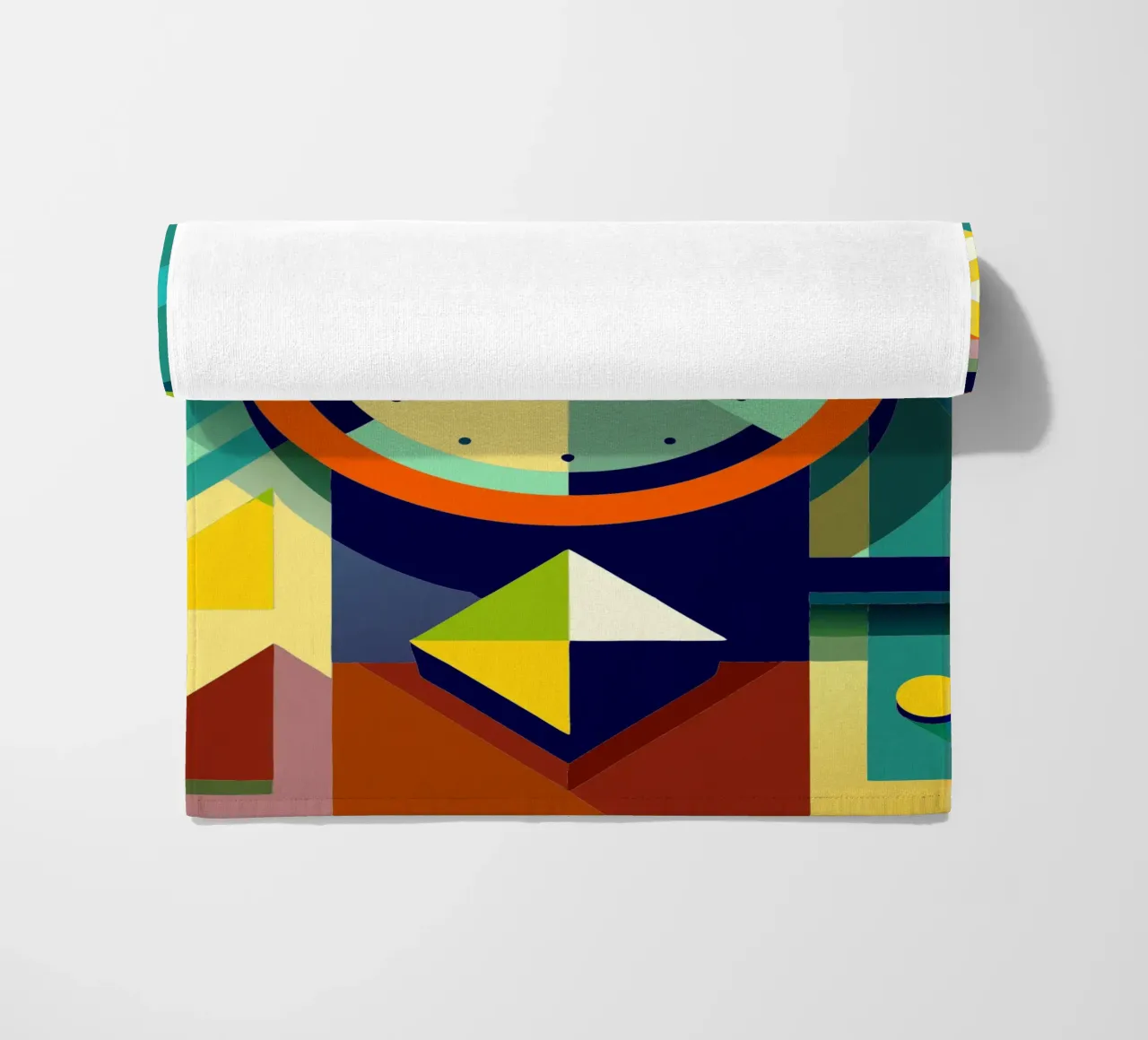 vettore orologio telo mare da zaidza