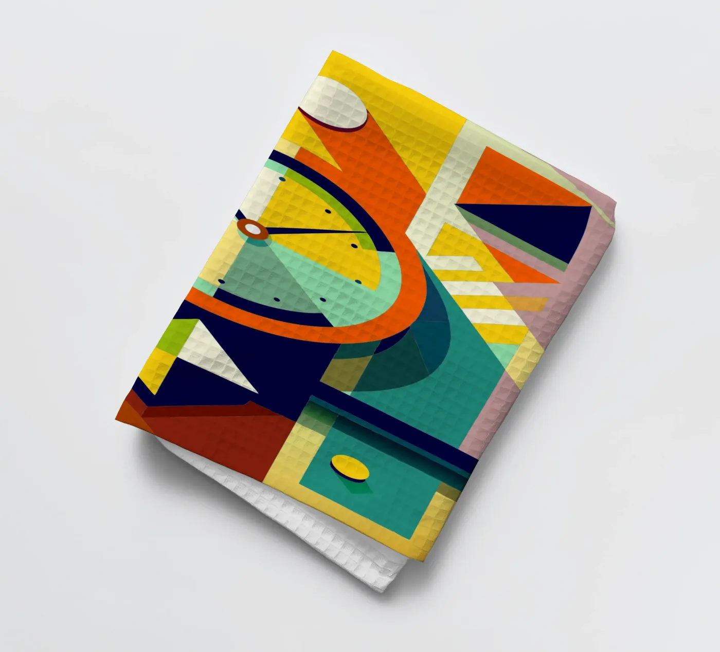 vettore orologio canovaccio da cucina da zaidza