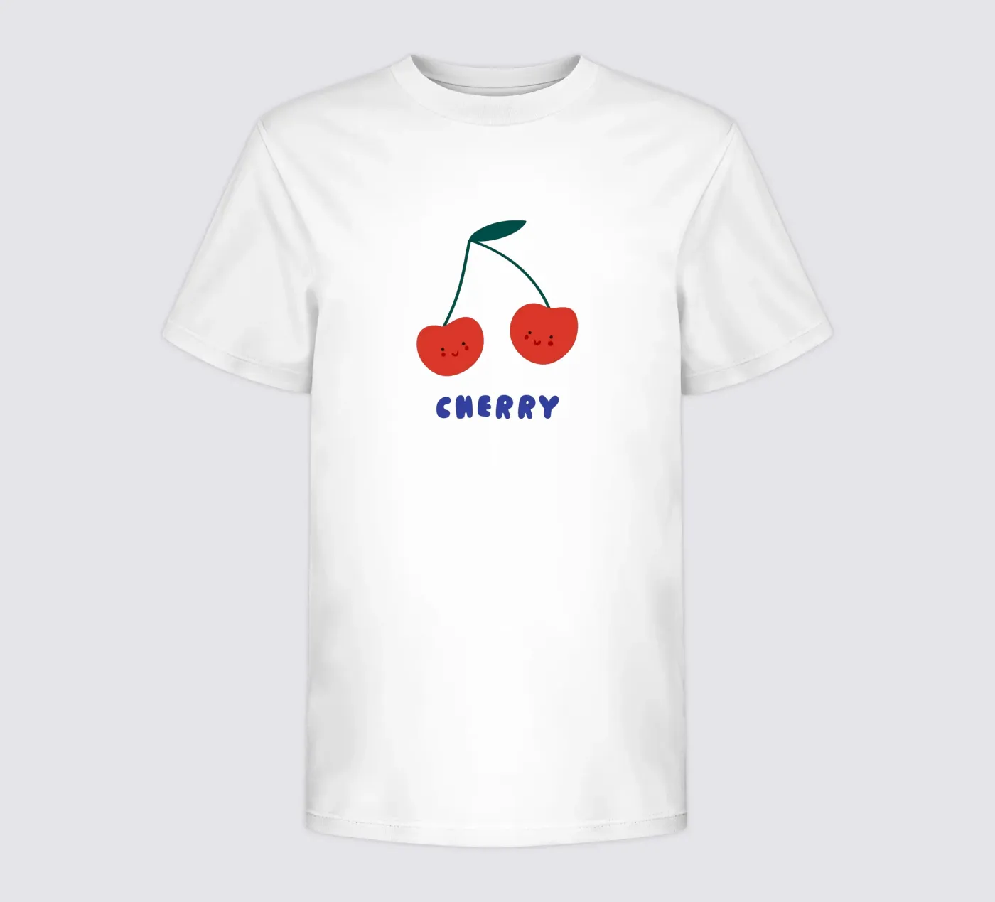 Cherry kinder t-shirt van Mottos by Sinan Saydik