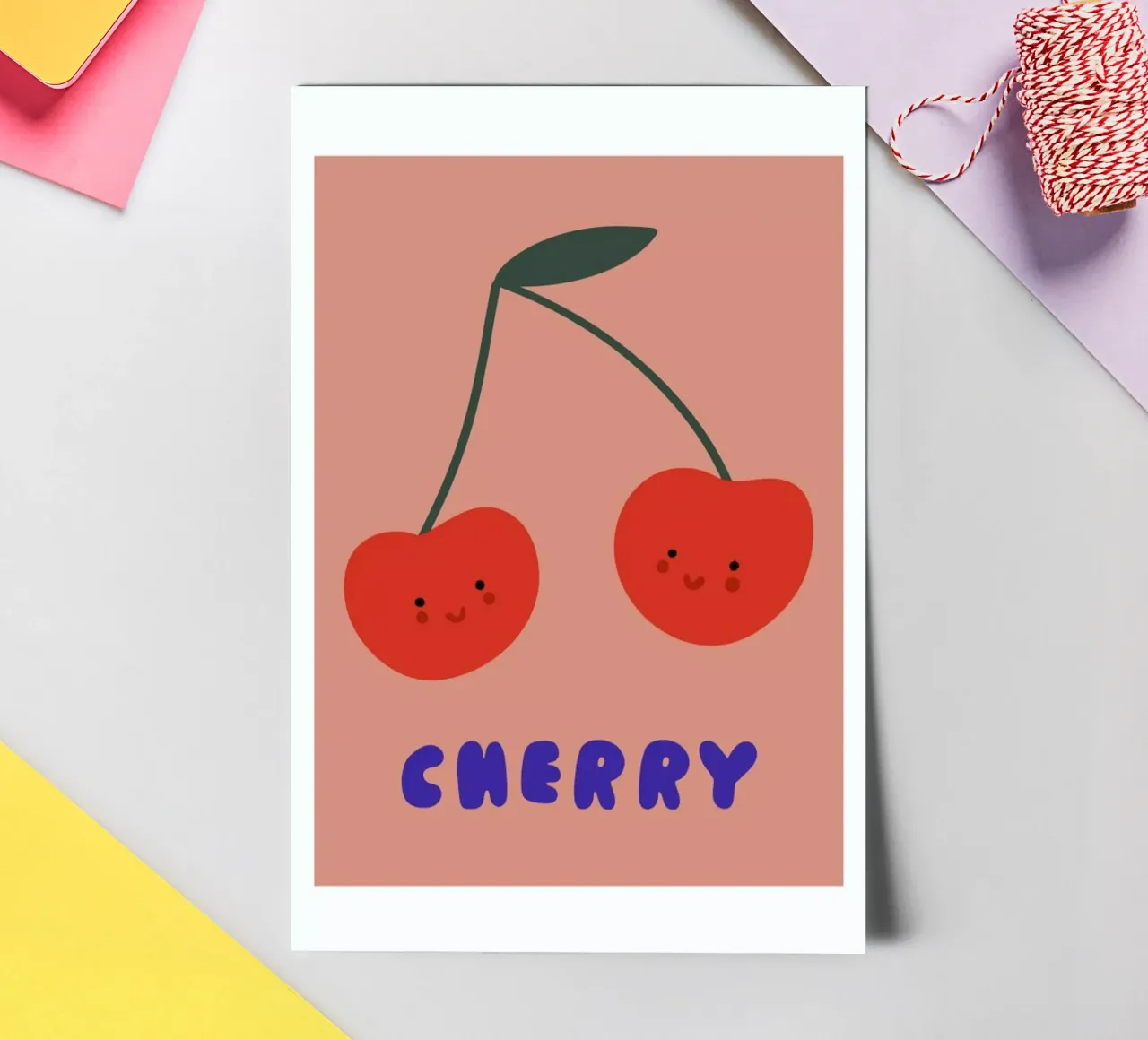 Cherry sticker sheet by Mottos by Sinan Saydik