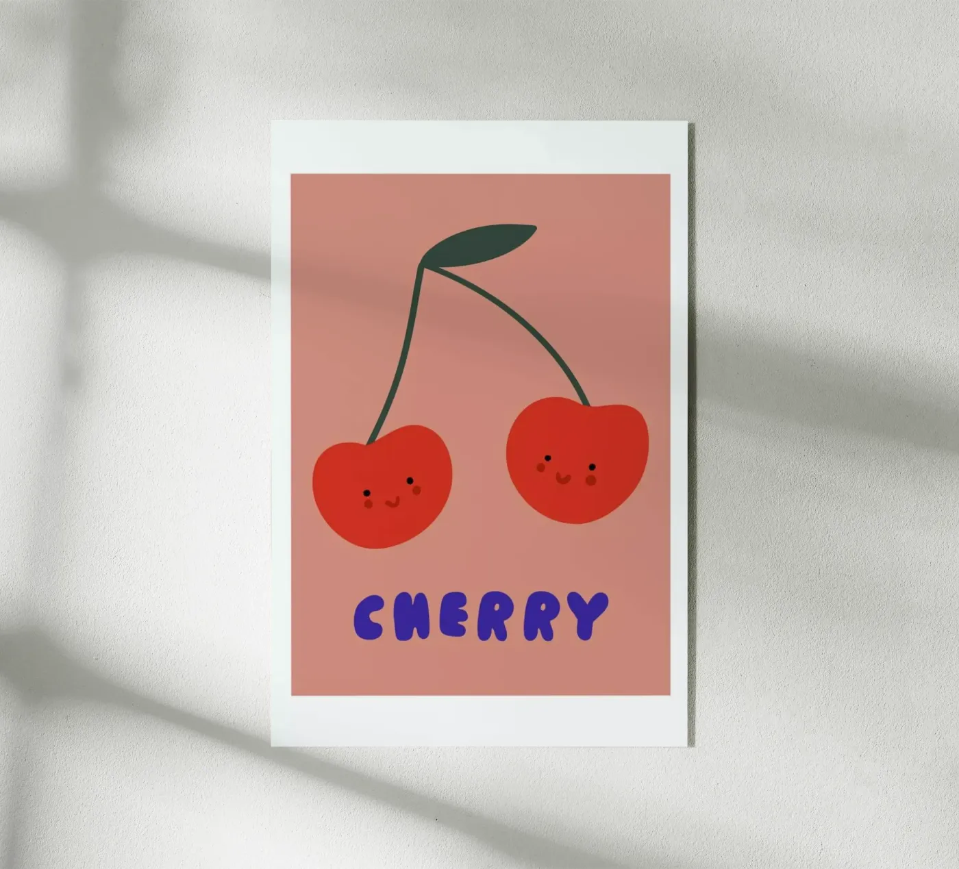 Cherry acryl van Mottos by Sinan Saydik
