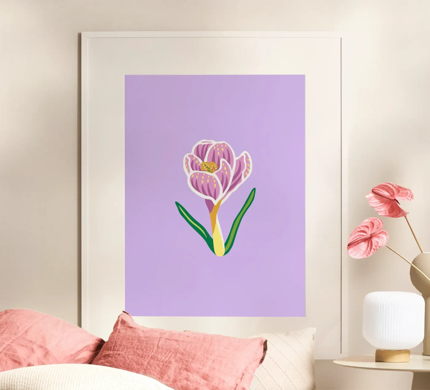 KROKUSBLUME poster da Anastasia Mattern