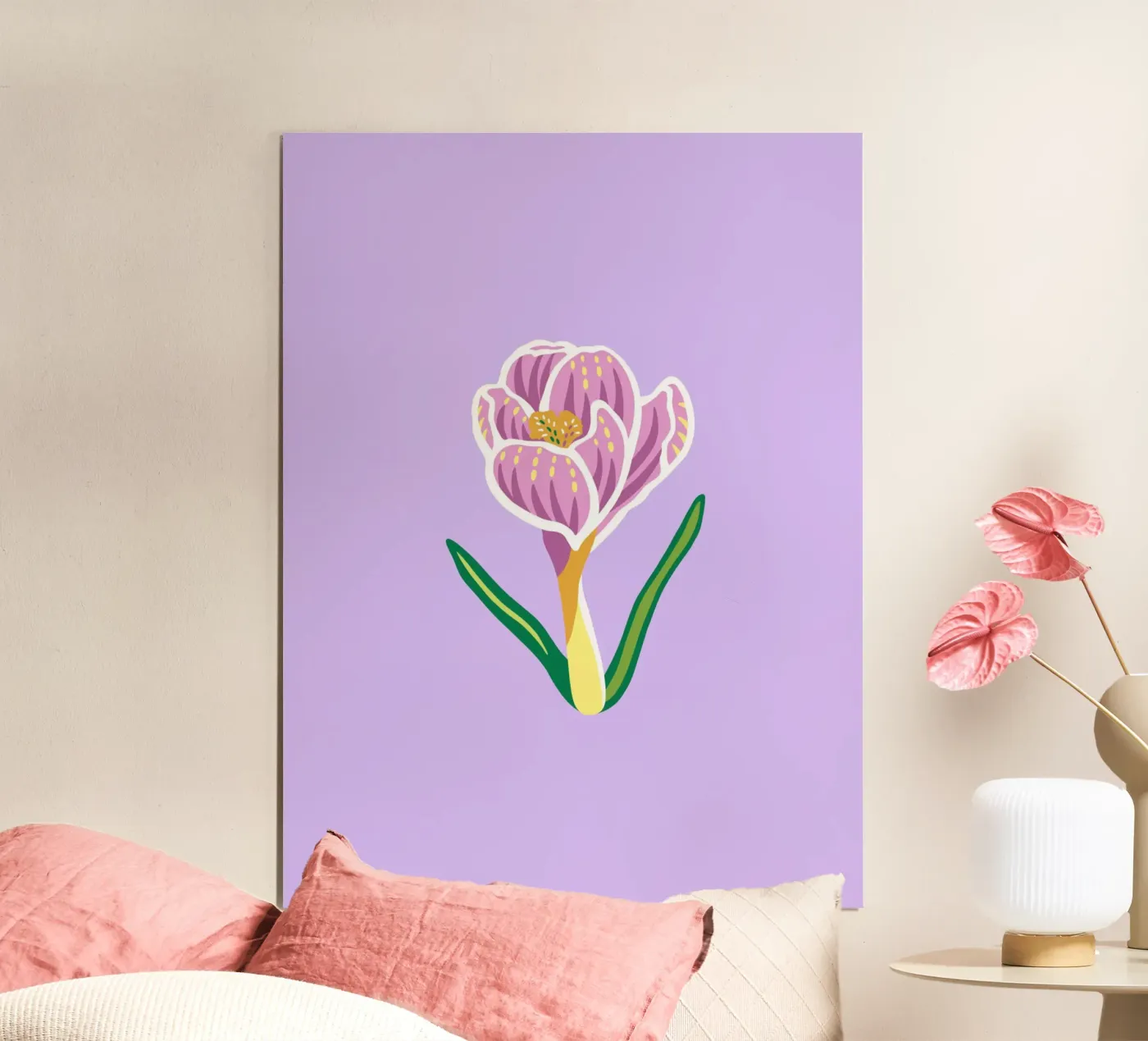 KROKUSBLUME poster da Anastasia Mattern