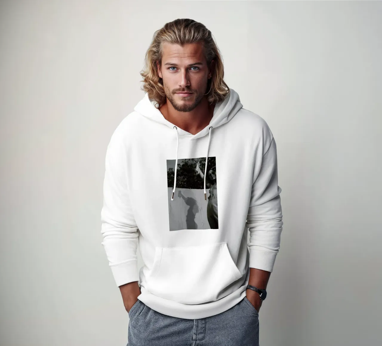Summer Wind felpa con cappuccio da Chris Abatzis