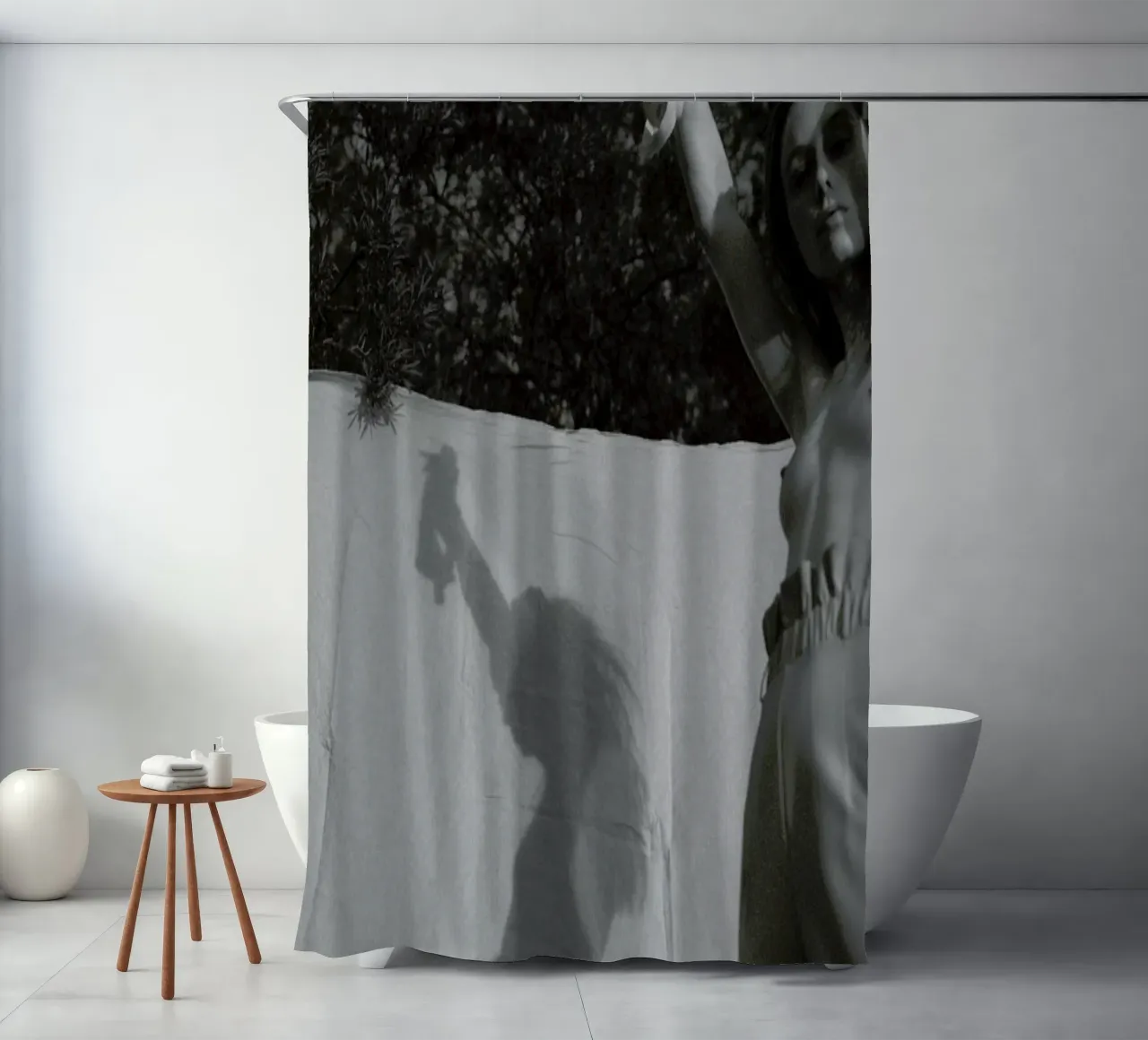 Summer Wind shower curtain by Chris Abatzis