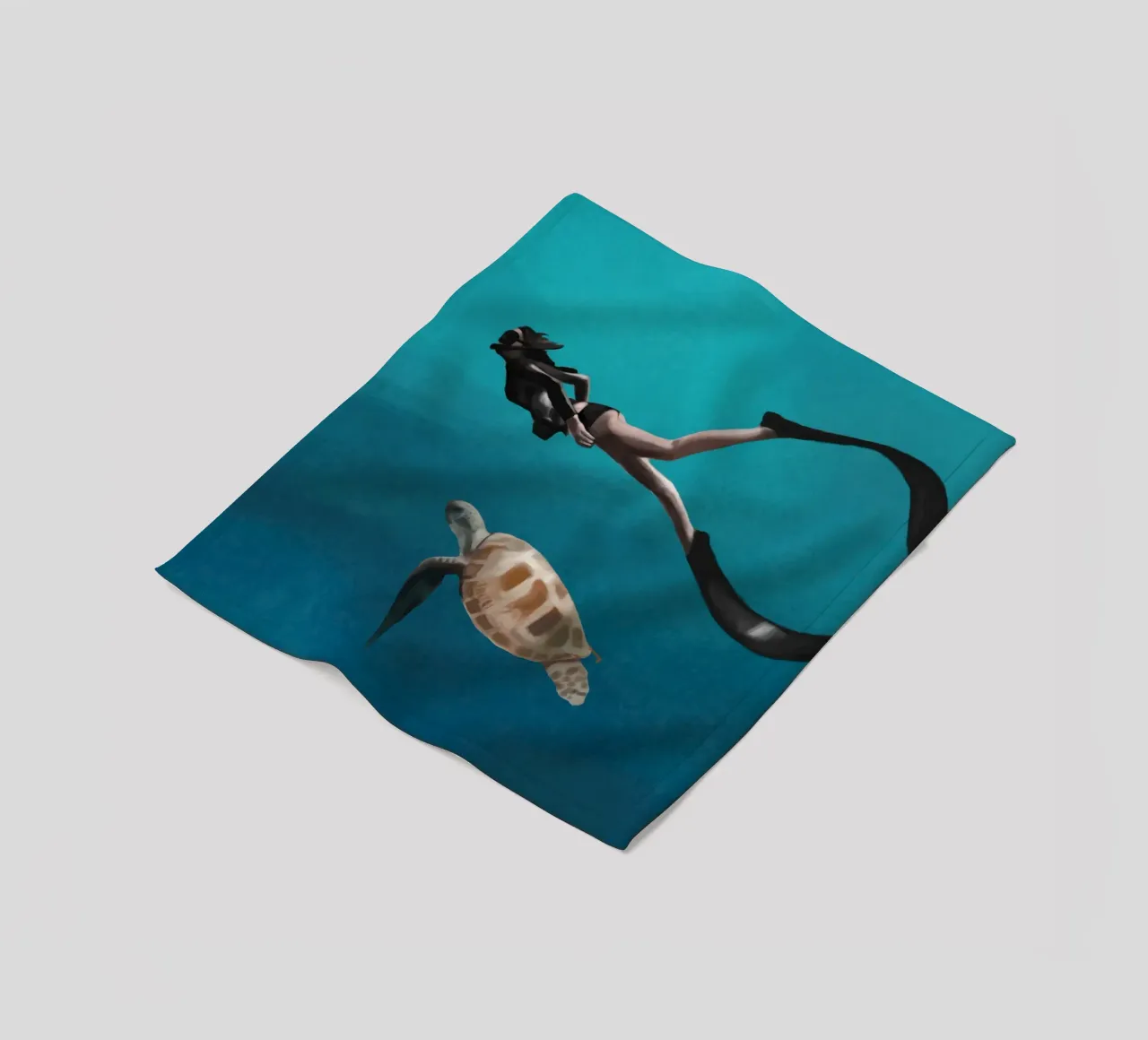 A Tranquil Dive coperta in pile da Verse