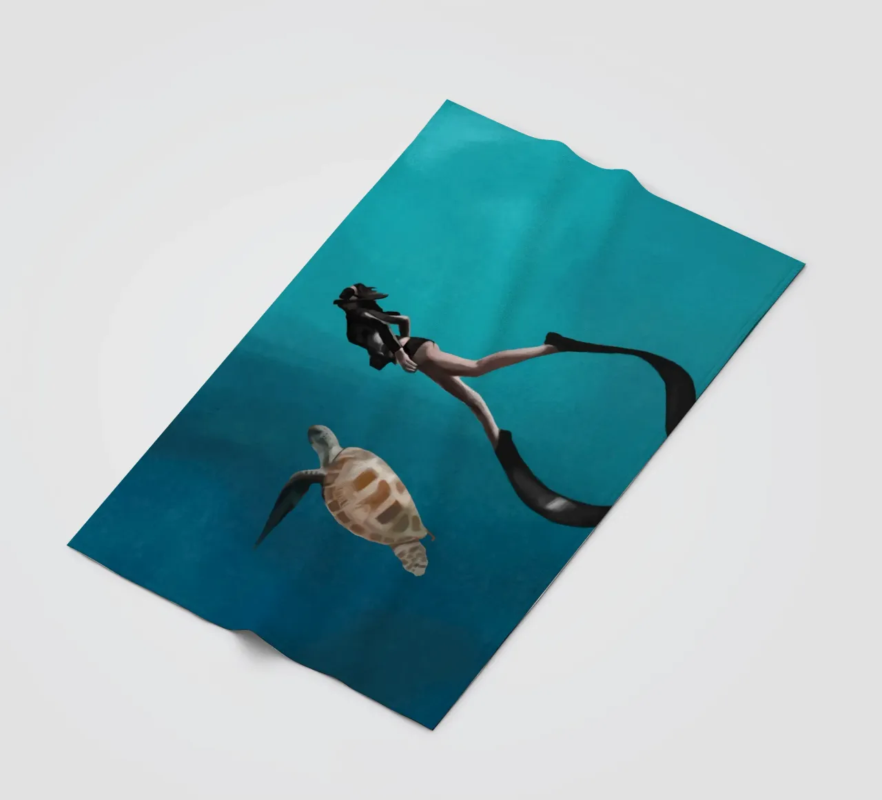 A Tranquil Dive coperta in pile da Verse