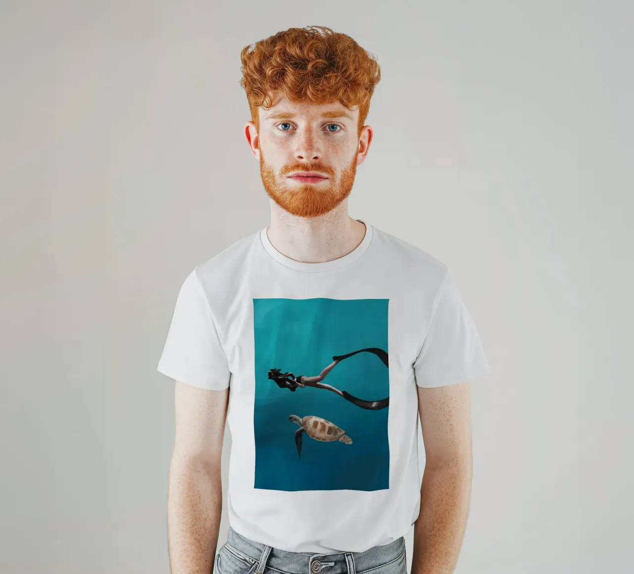 A Tranquil Dive t-shirt da Verse