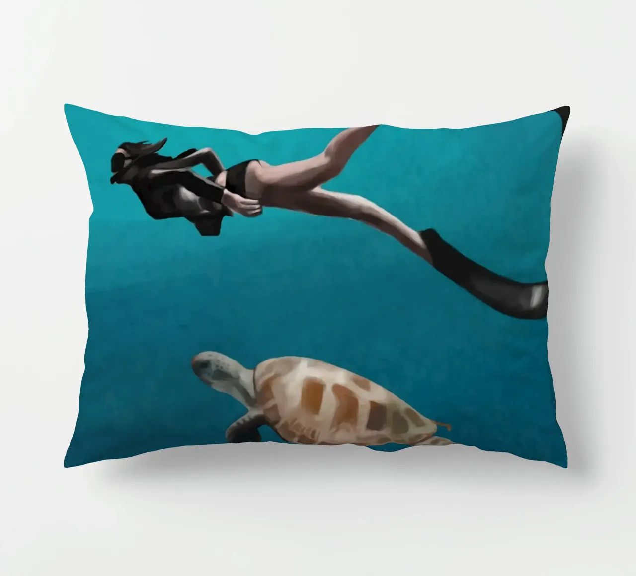 A Tranquil Dive cuscino da Verse