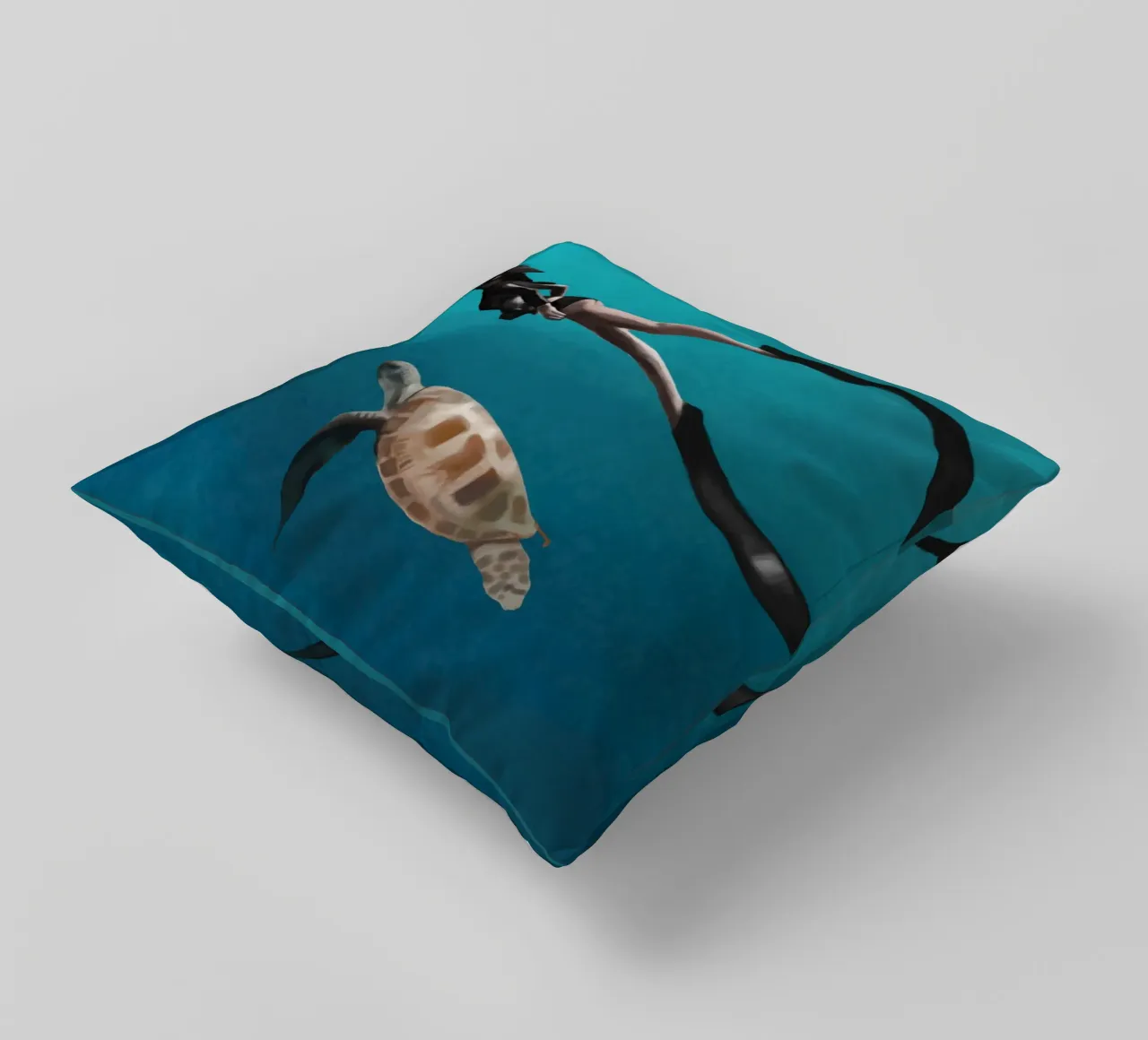 A Tranquil Dive cuscino da Verse