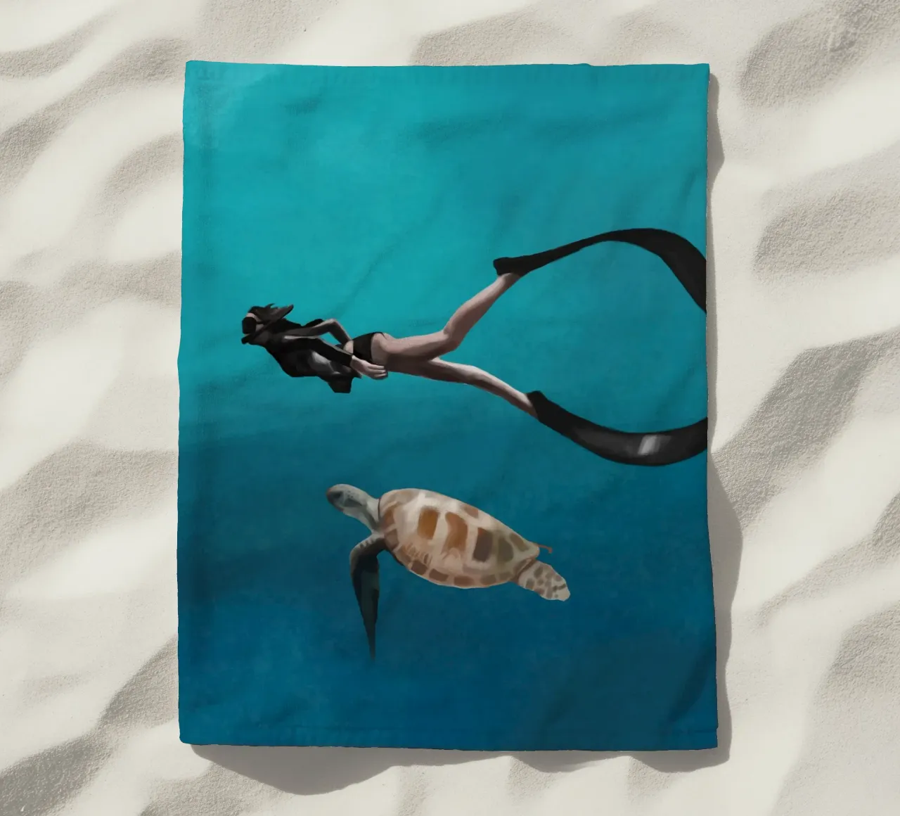 A Tranquil Dive telo mare da Verse