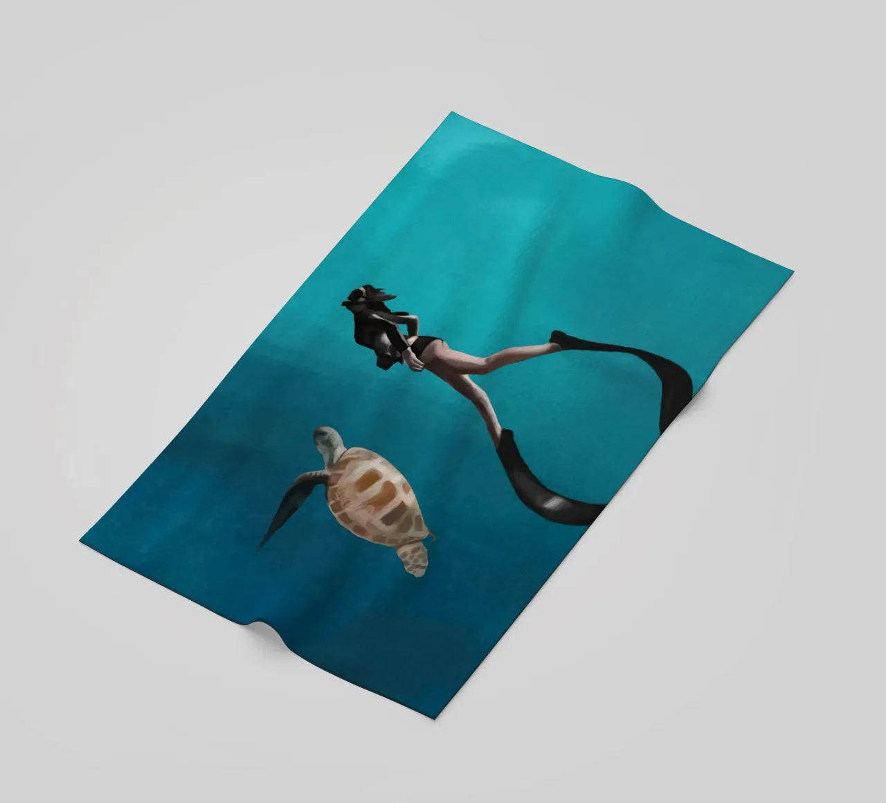 A Tranquil Dive telo mare da Verse