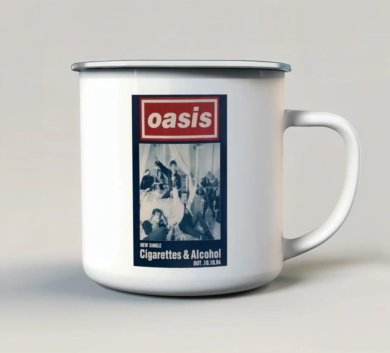 I Gallagher sono tornati tazza in smalto da volth