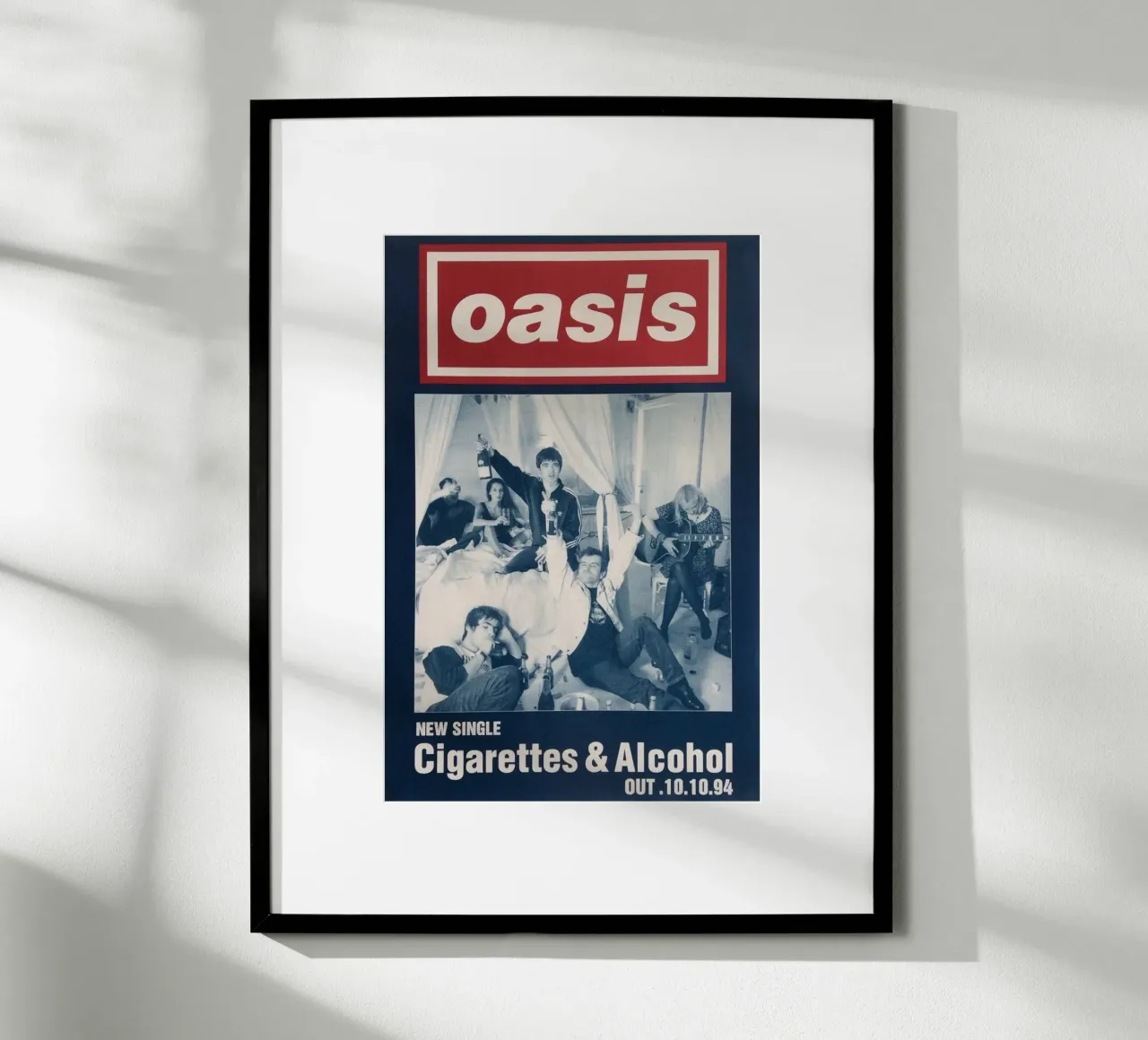 I Gallagher sono tornati poster con telaio in plastica da volth