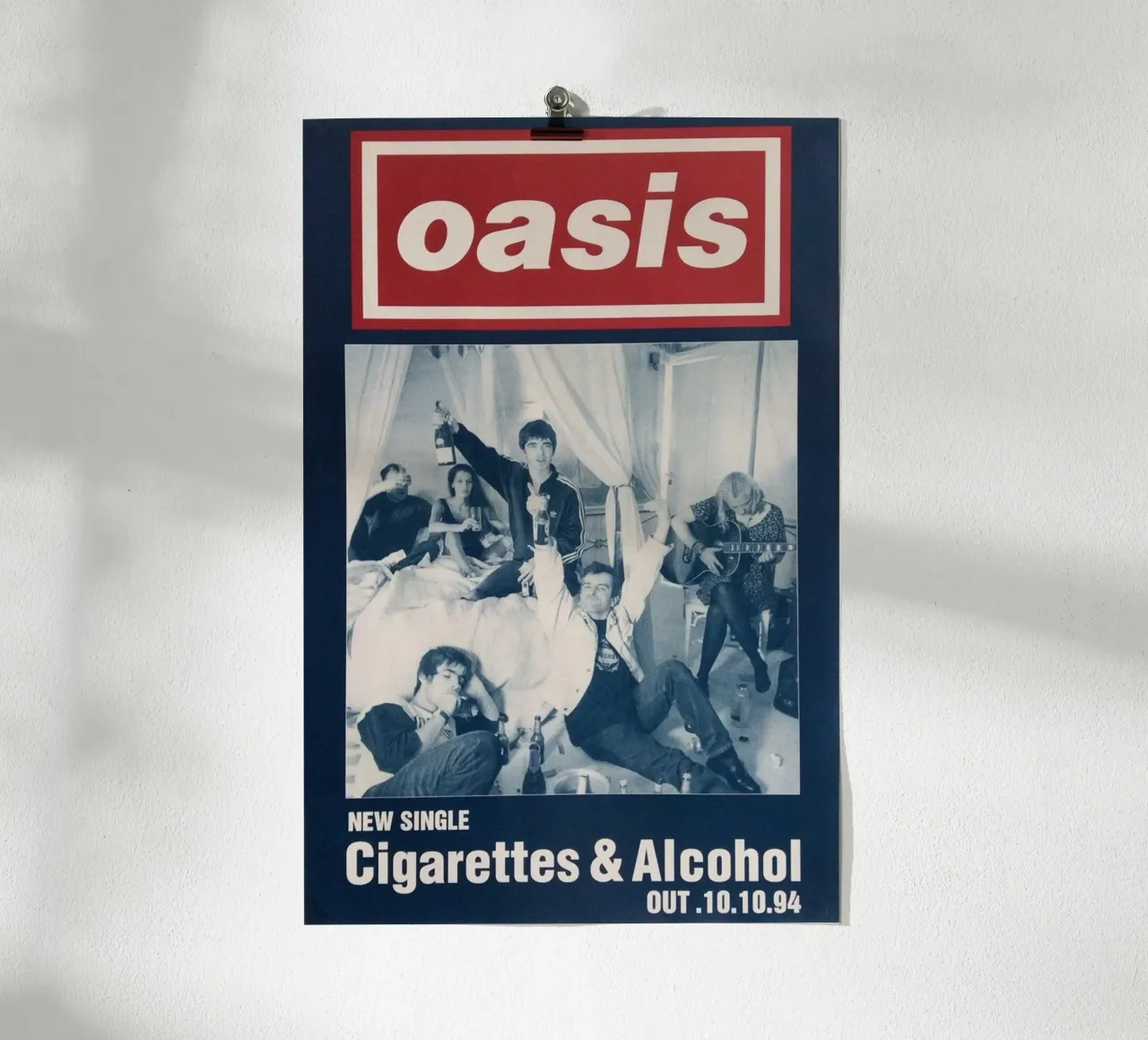 I Gallagher sono tornati poster con telaio in plastica da volth