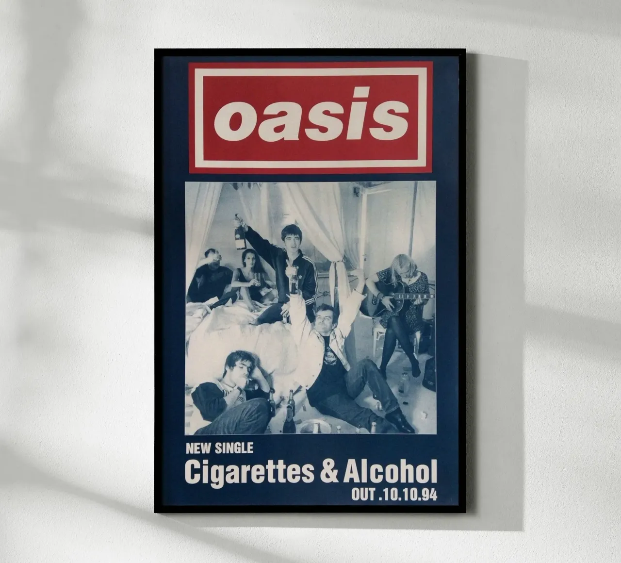 I Gallagher sono tornati poster con telaio in plastica da volth