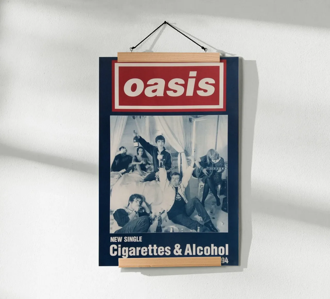 I Gallagher sono tornati poster con telaio in plastica da volth