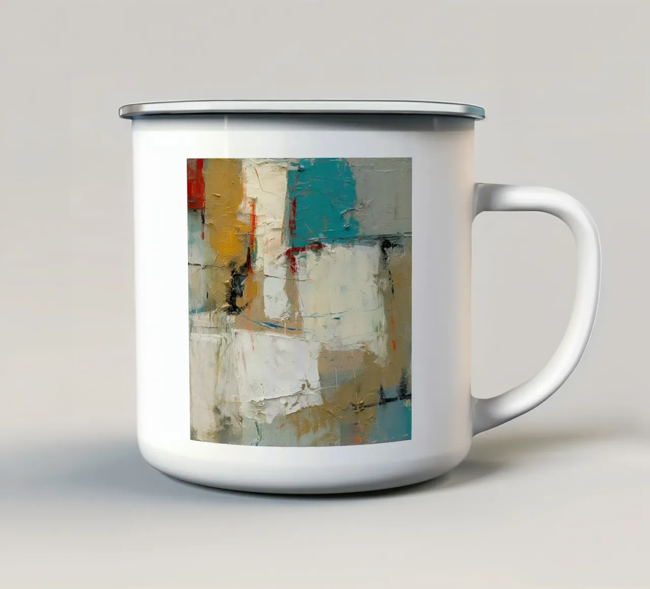 Arte da parete di Imagine tazza in smalto da Imagine