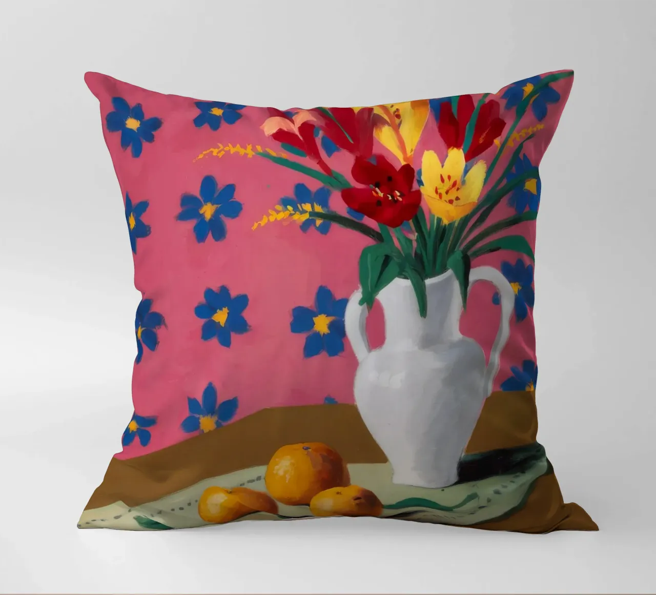 Stillness floreale Starburst cuscino da Pan Denim