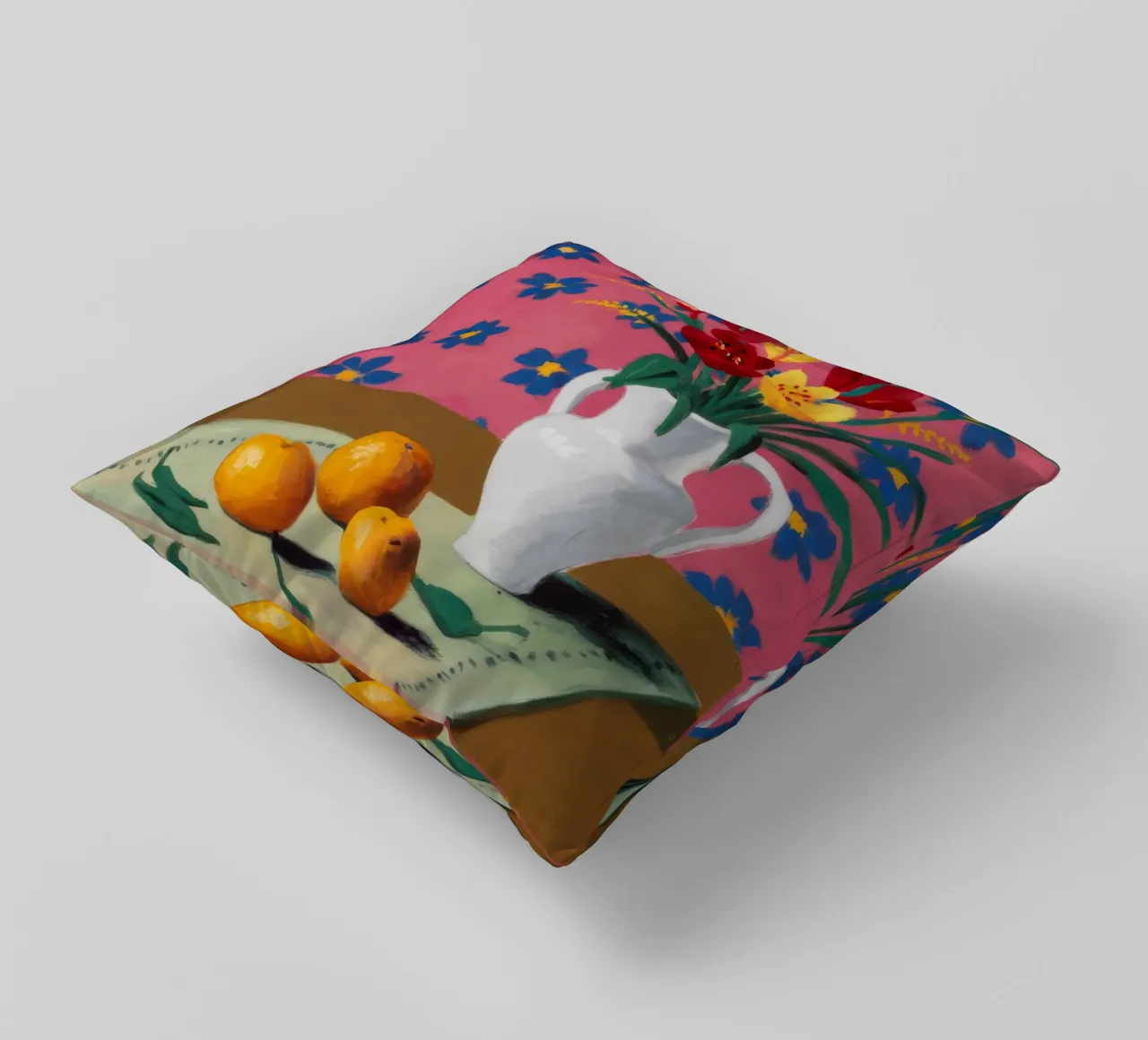 Stillness floreale Starburst cuscino da Pan Denim