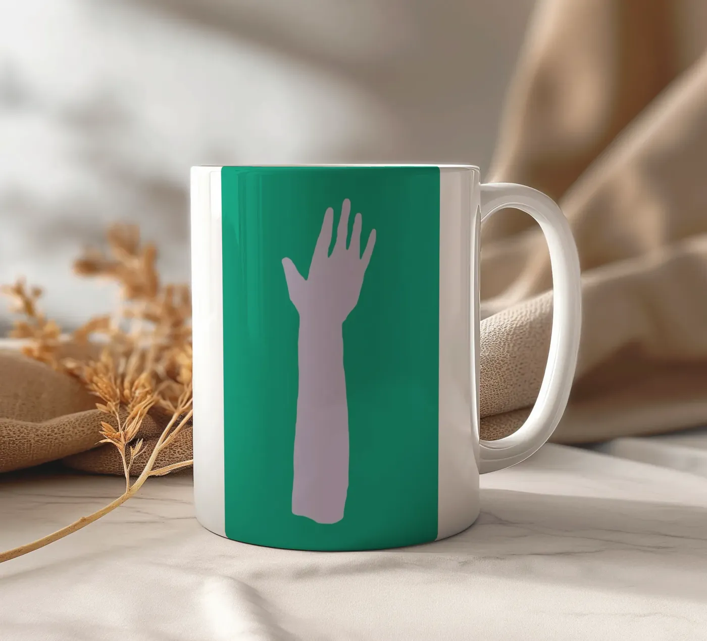 Hans ceramic mug by Jack Webster