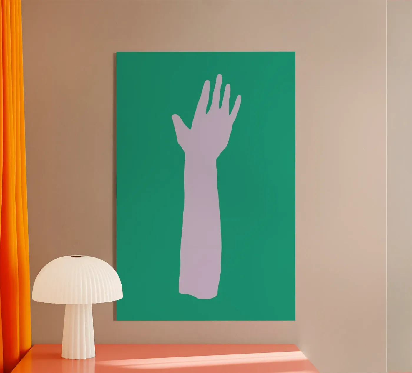 Hans Acryl-Glas von Jack Webster