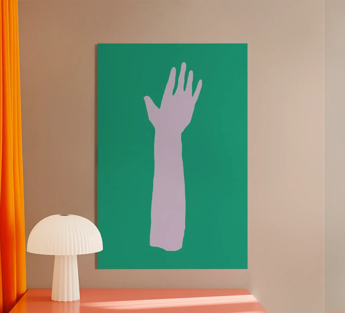 Hans Acryl-Glas von Jack Webster