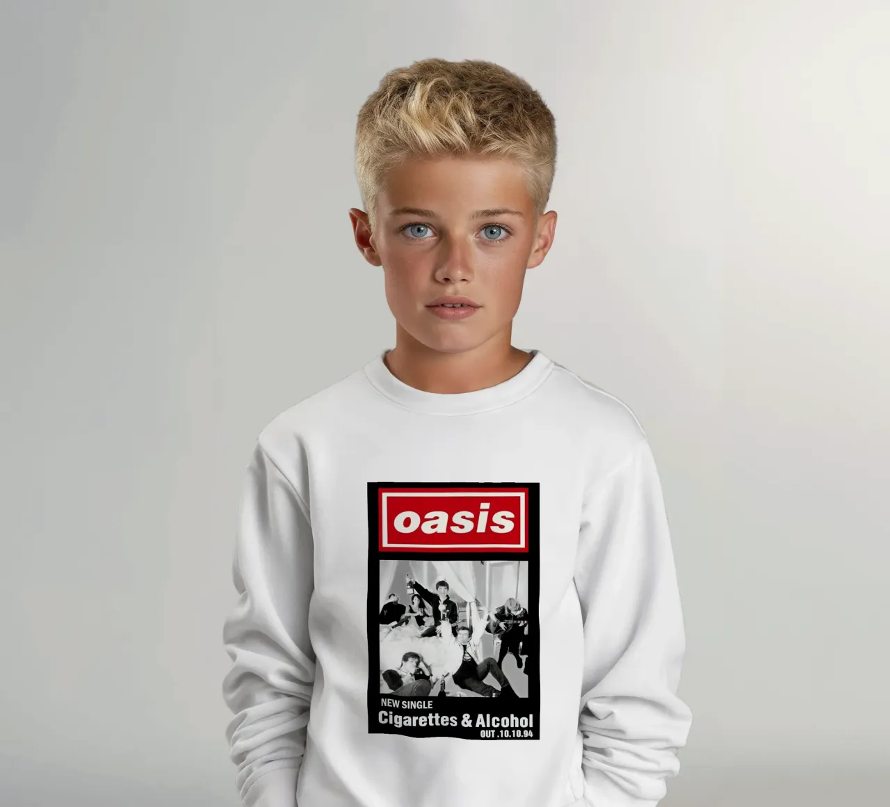Il britpop non ha mai avuto un suono migliore felpa bambino da volth