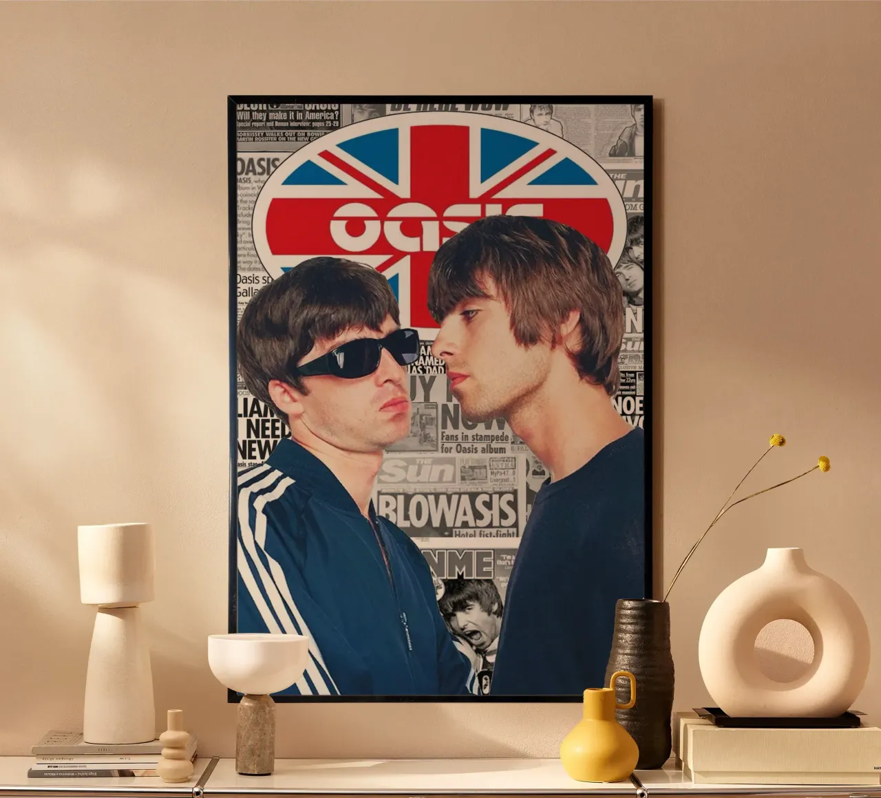 I fratelli di nuovo in scena poster con telaio in plastica da volth