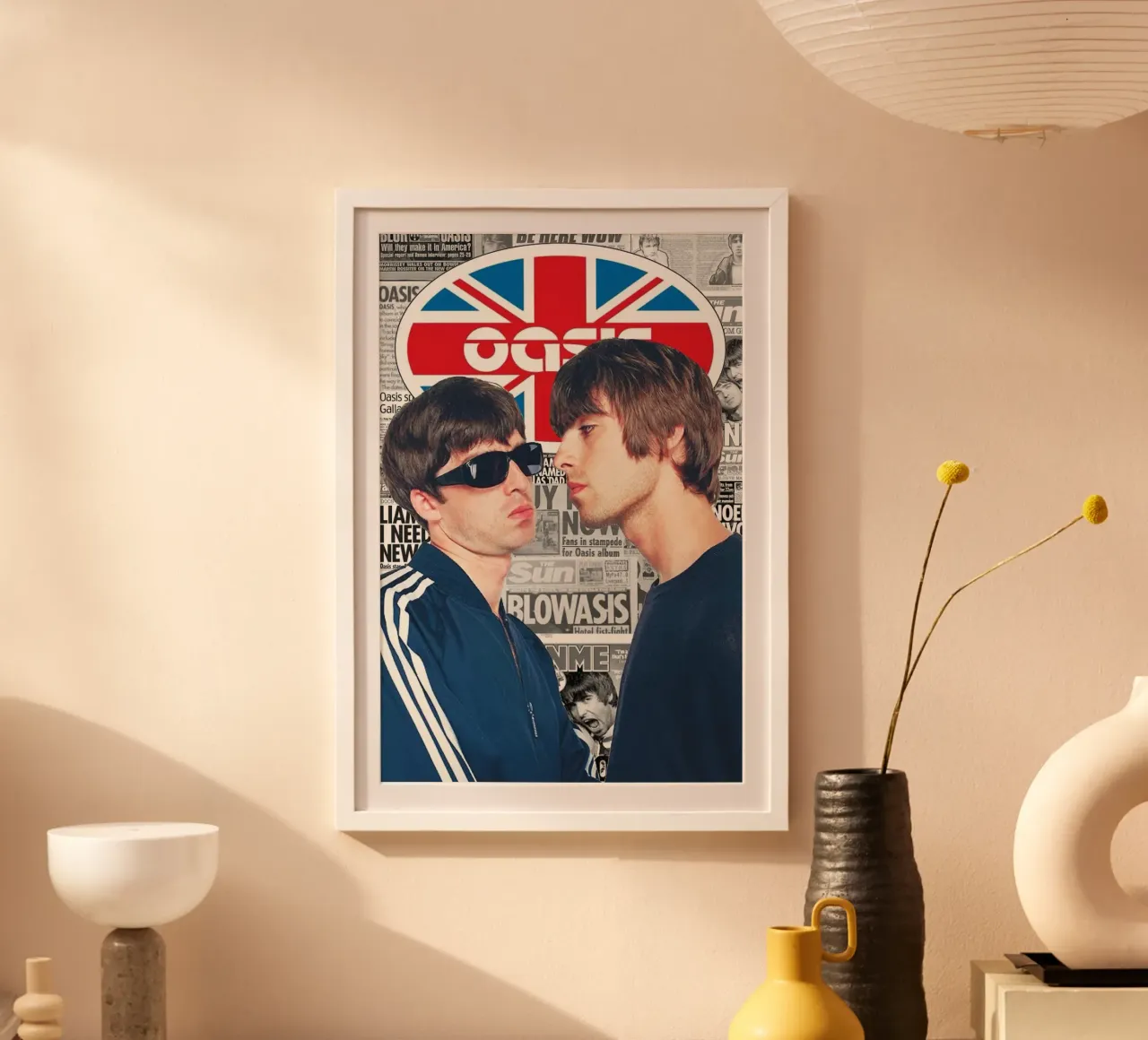 I fratelli di nuovo in scena poster con telaio in plastica da volth