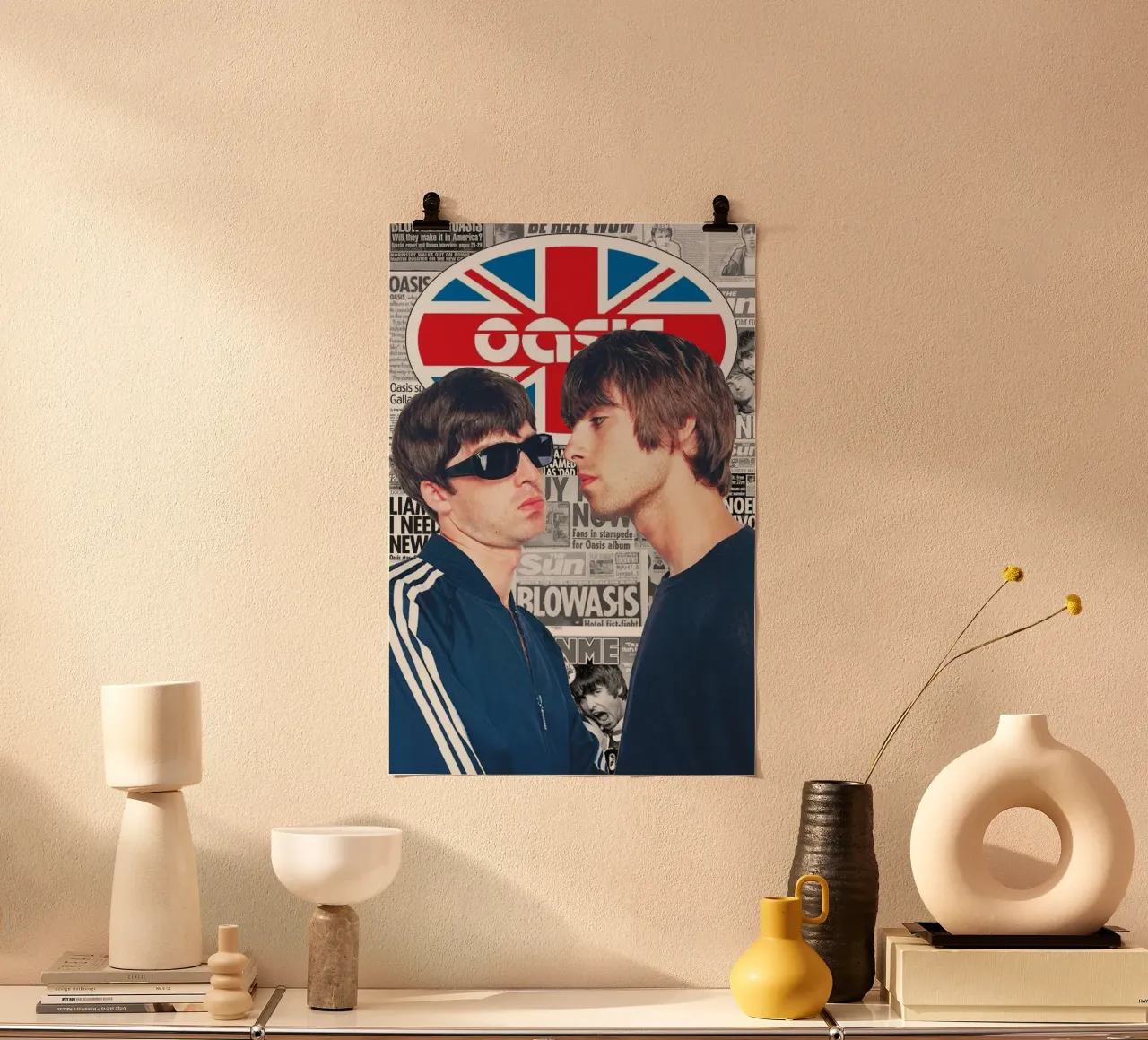 I fratelli di nuovo in scena poster con telaio in plastica da volth