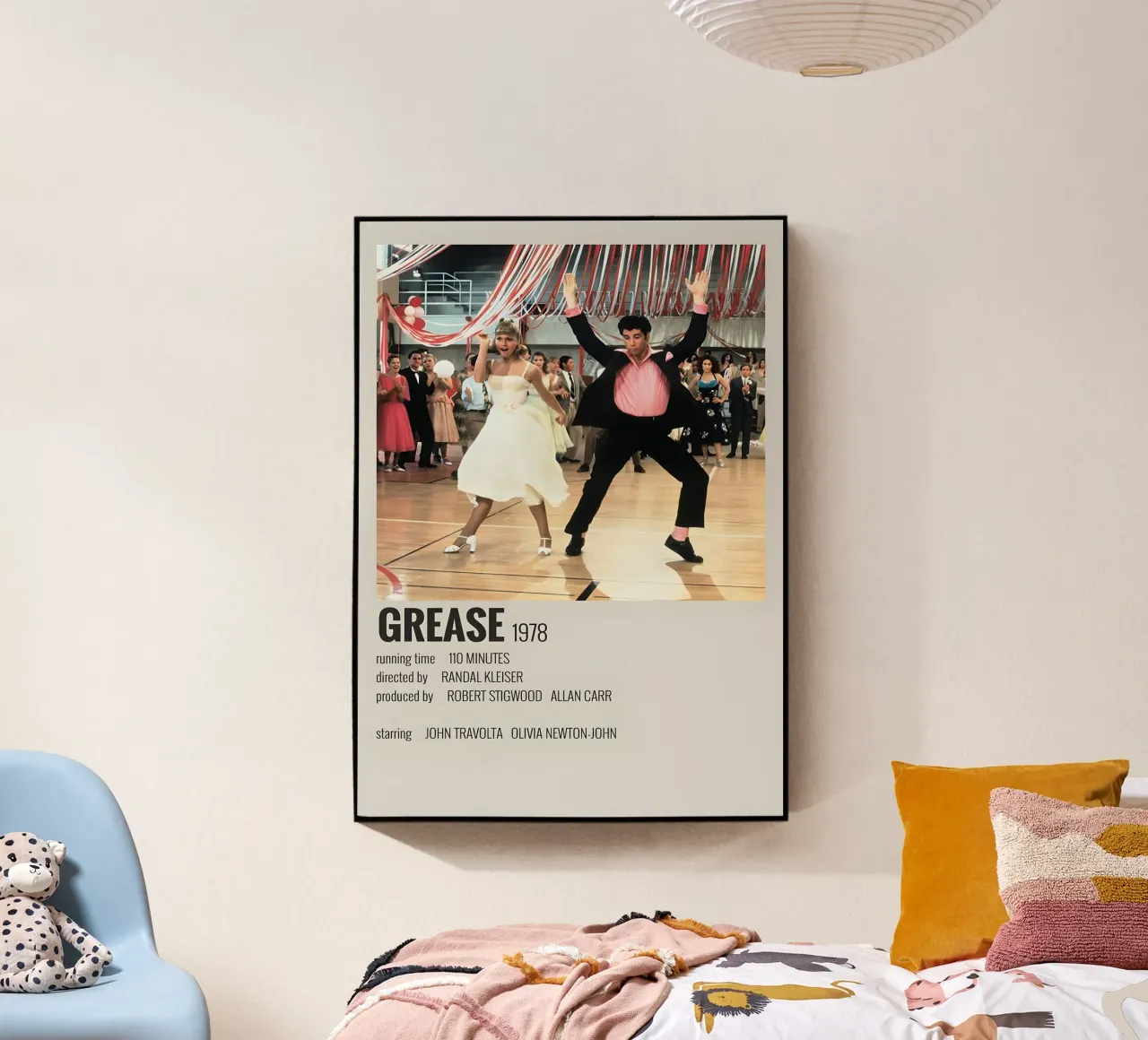 GREASE 1978 plexiglass da MVFminimalist