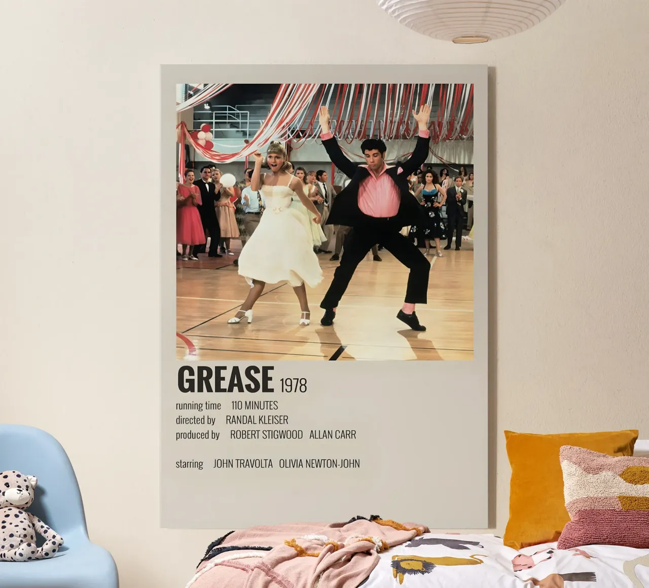 GREASE 1978 plexiglass da MVFminimalist