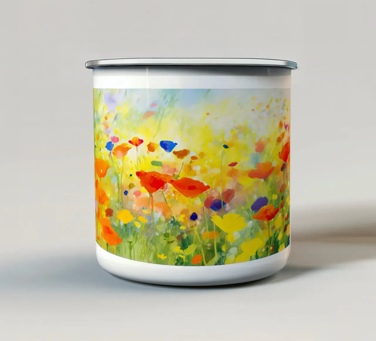 Arte da parete di Imagine tazza in smalto da Imagine