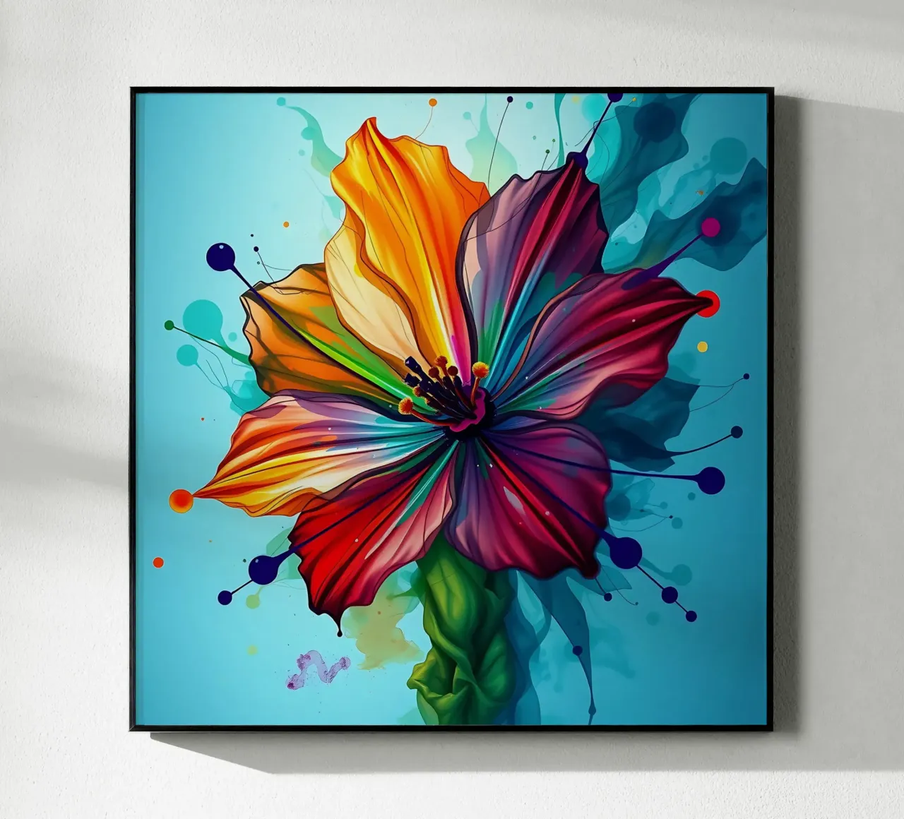 Blume_4 plexiglass da Farb- und Blütenzauber by LK